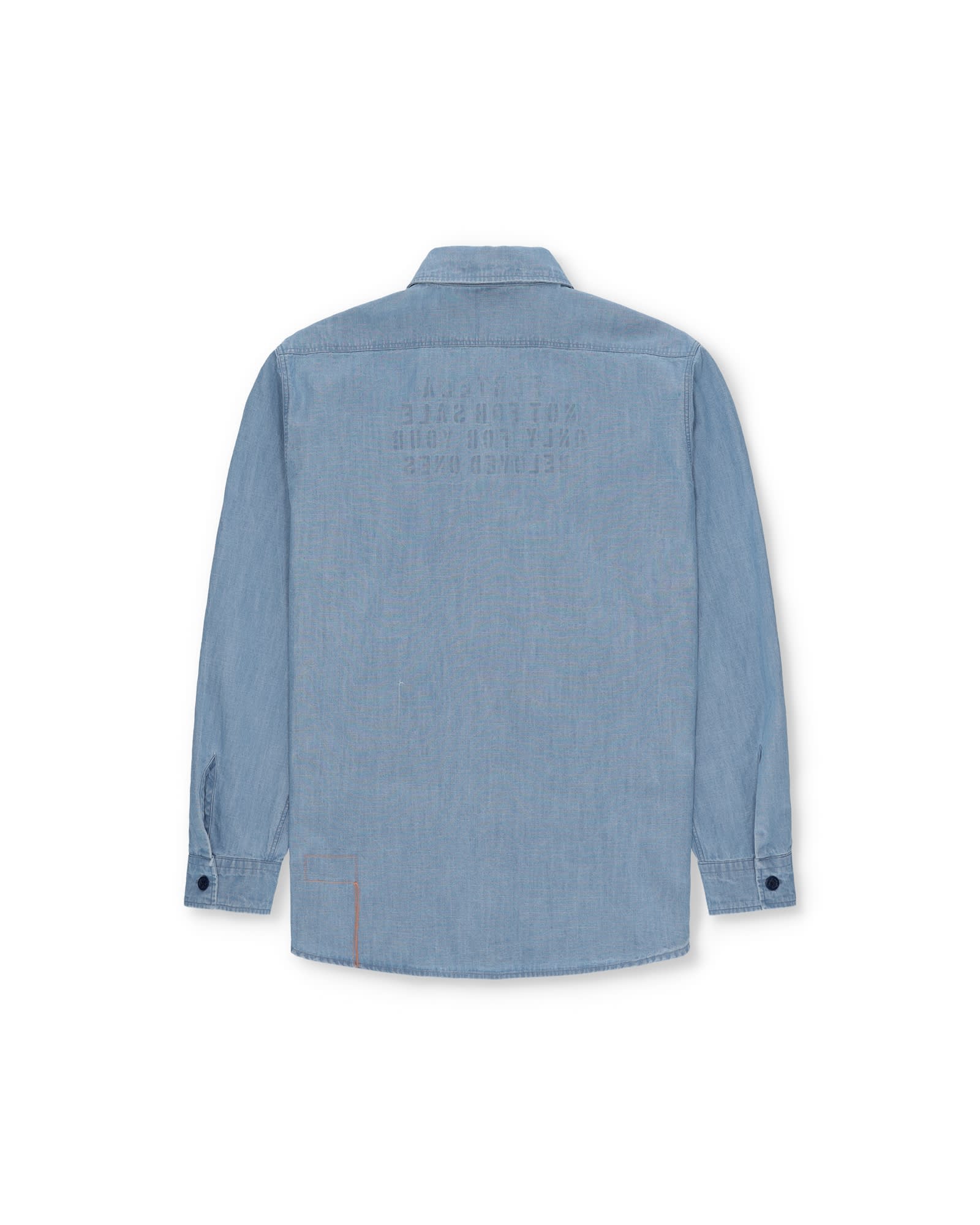 Fortela Overshirt W/front Pockets In Blue