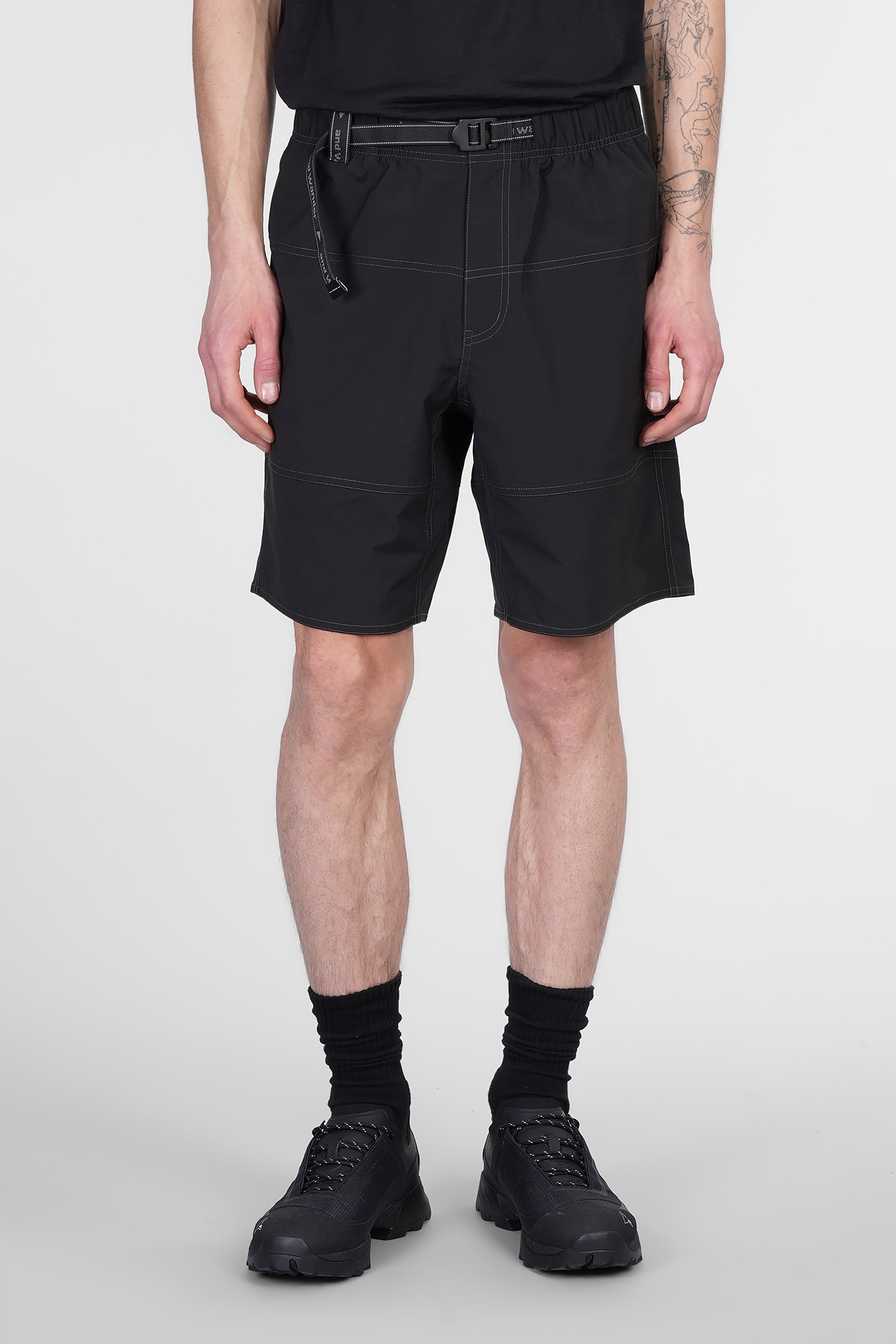 Shorts In Black Polyester