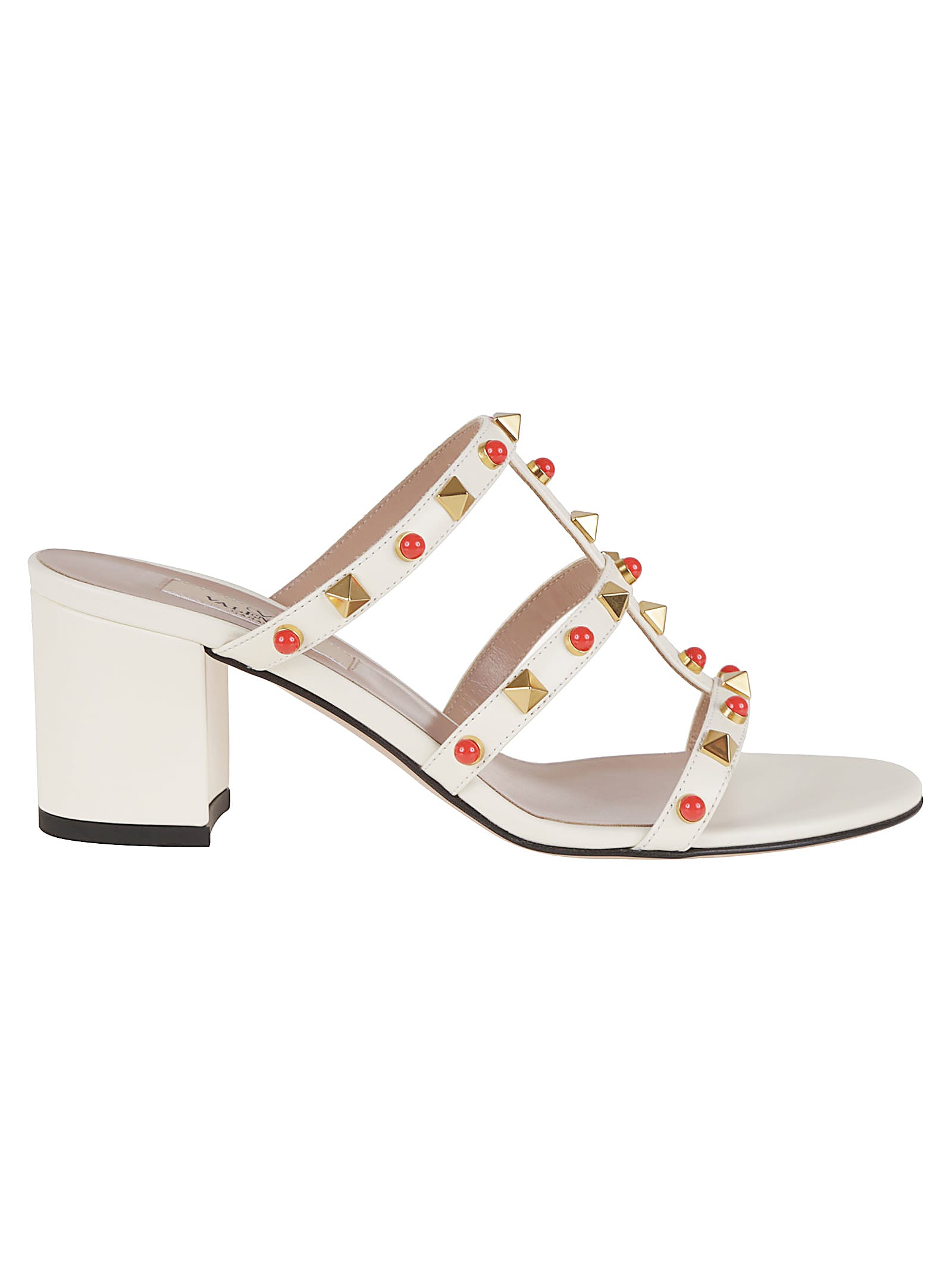 Valentino Garavani Slide Rockstud T. 60 In Black