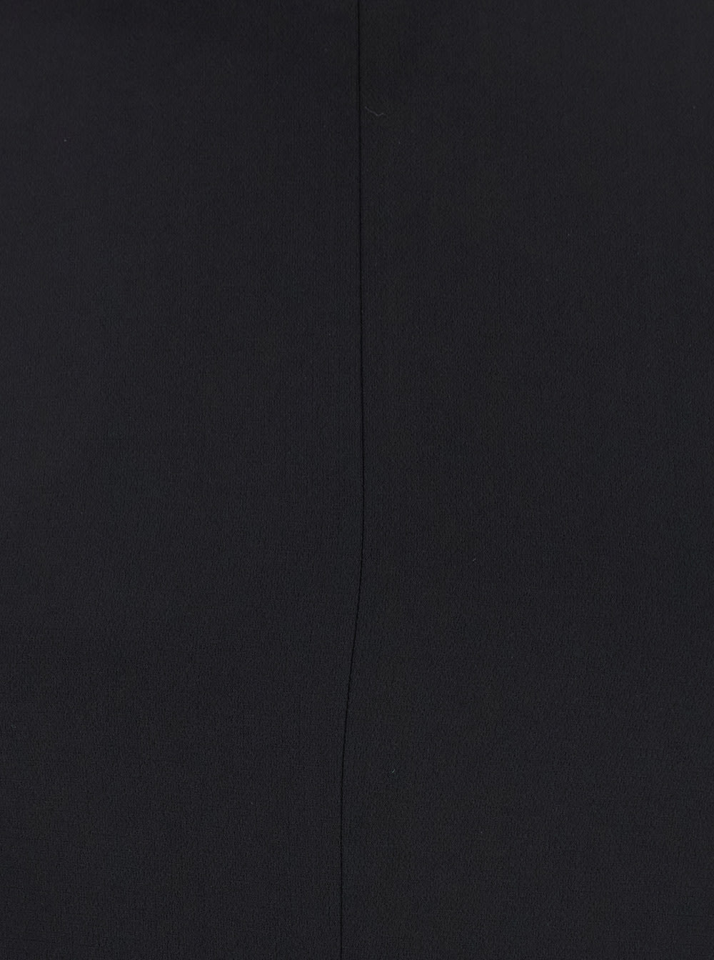Theory Black Sleeveless Dress With Round Neck And Front Single Slit In Black