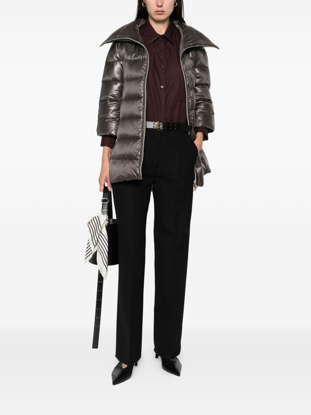 Totême Toteme Women Wool Blend Trousers In Black