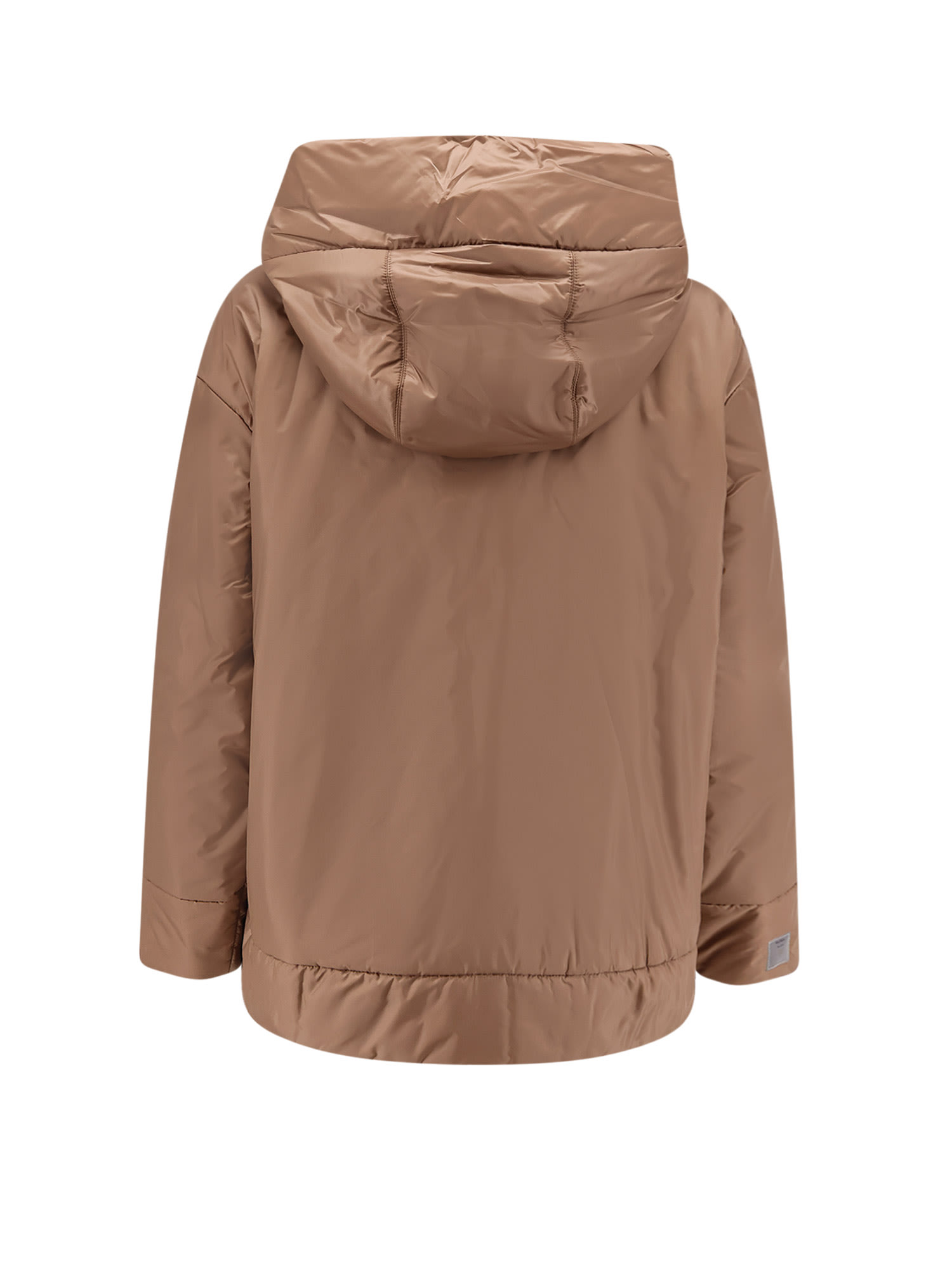 Max Mara The Cube Daria Nylon Jacket In Brown