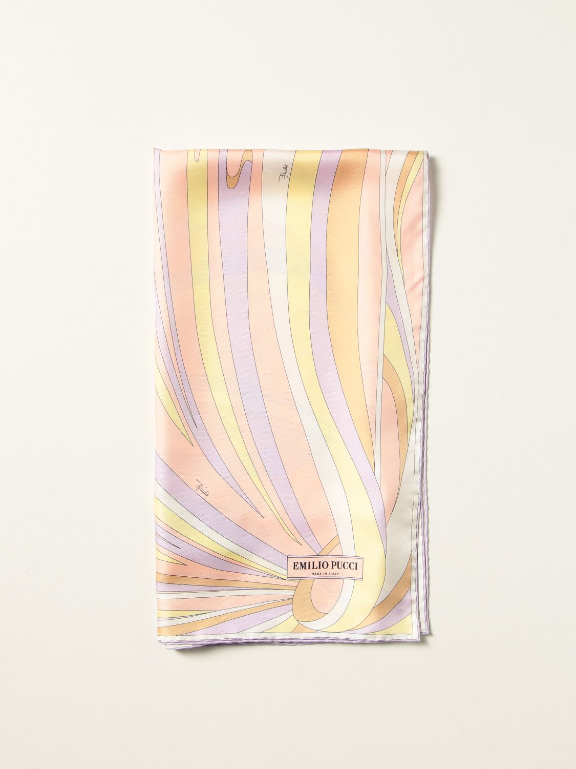 Emilio Pucci Neck Scarf Emilio Pucci Abstract Patterned Scarf