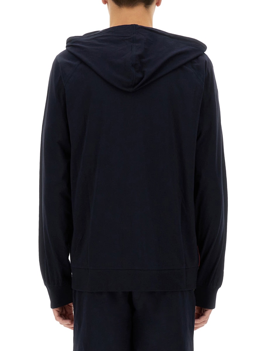 Shop Paul Smith Hoodie In Blue
