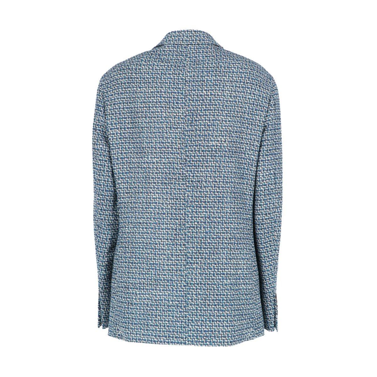 Shop Etro Single-breasted Tailored Blazer In Blu