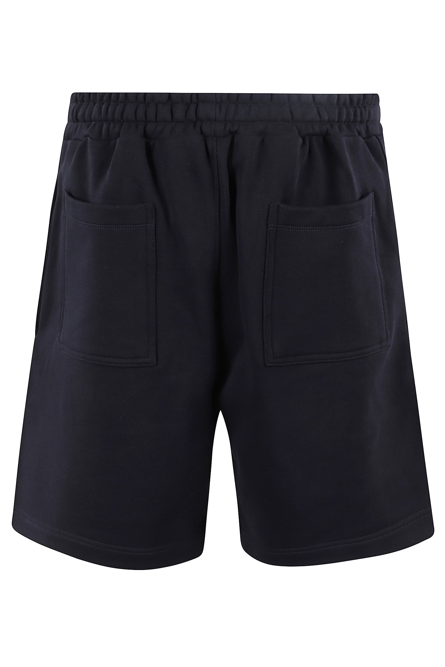 A Paper Kid Logo-print Track Shorts In Blu