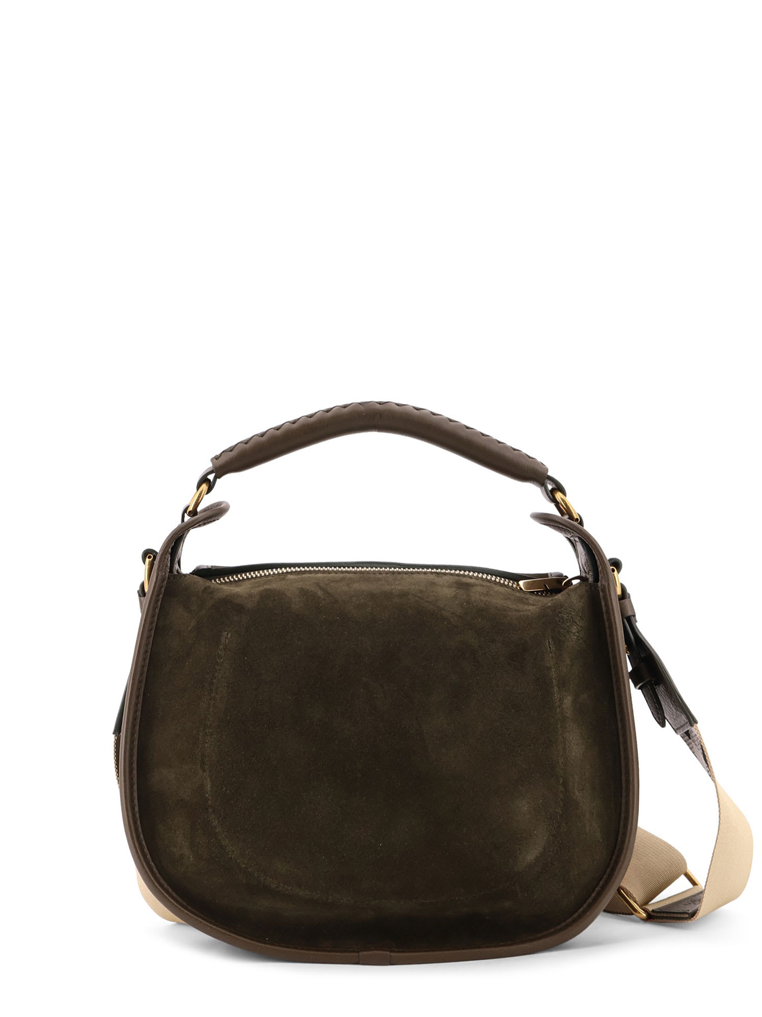 Burberry Clip Foldover-top Small Tote Bag