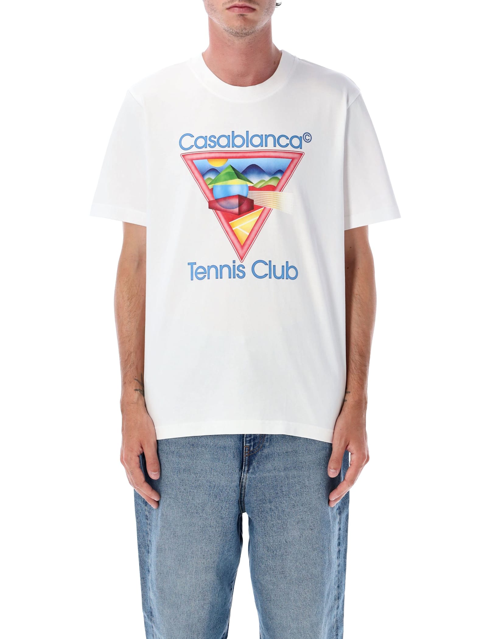 CASABLANCA 'Tennis Club Icon Classic' T-Shirt