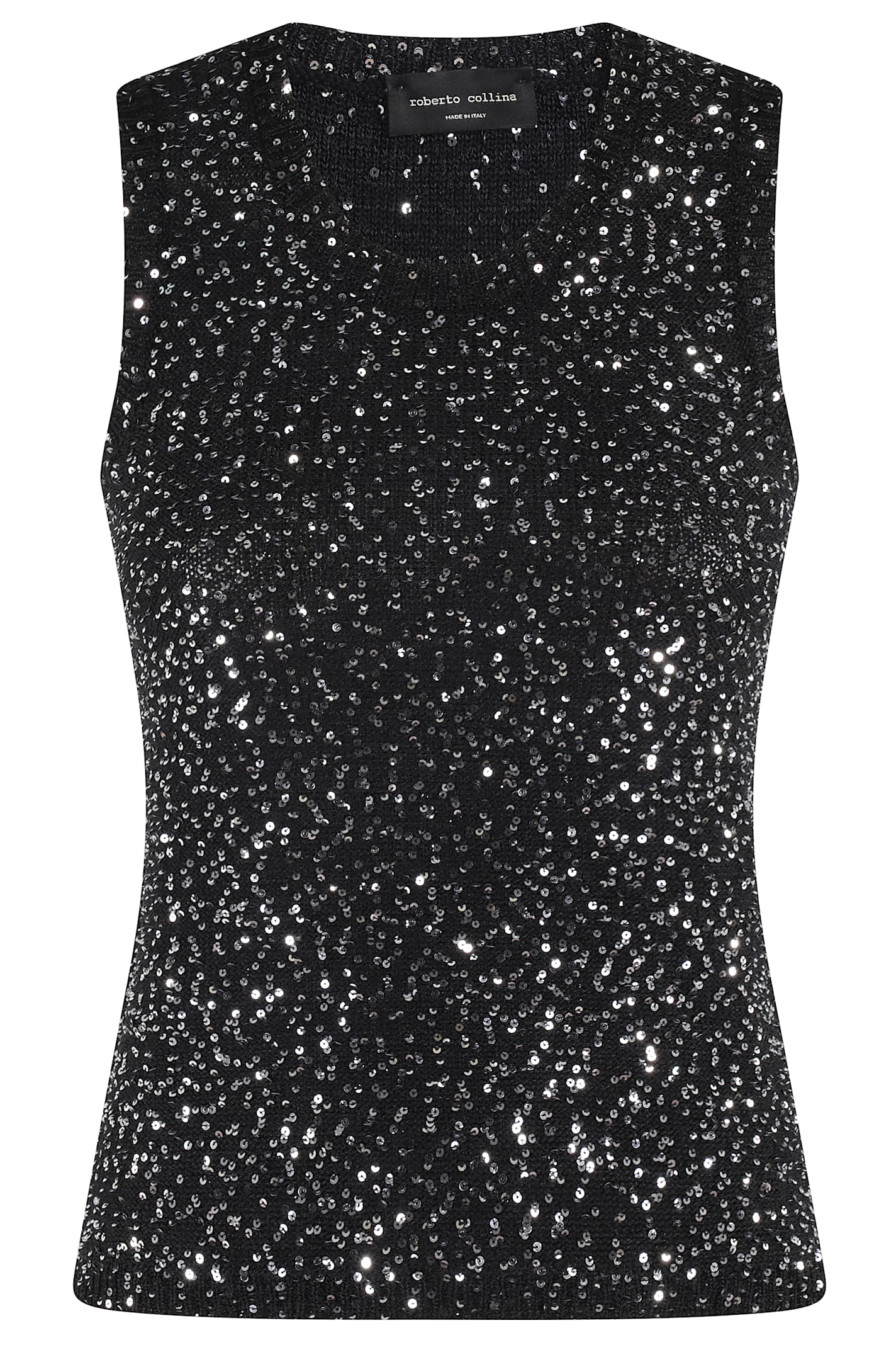 Roberto Collina Sequin-embellished Tank Top