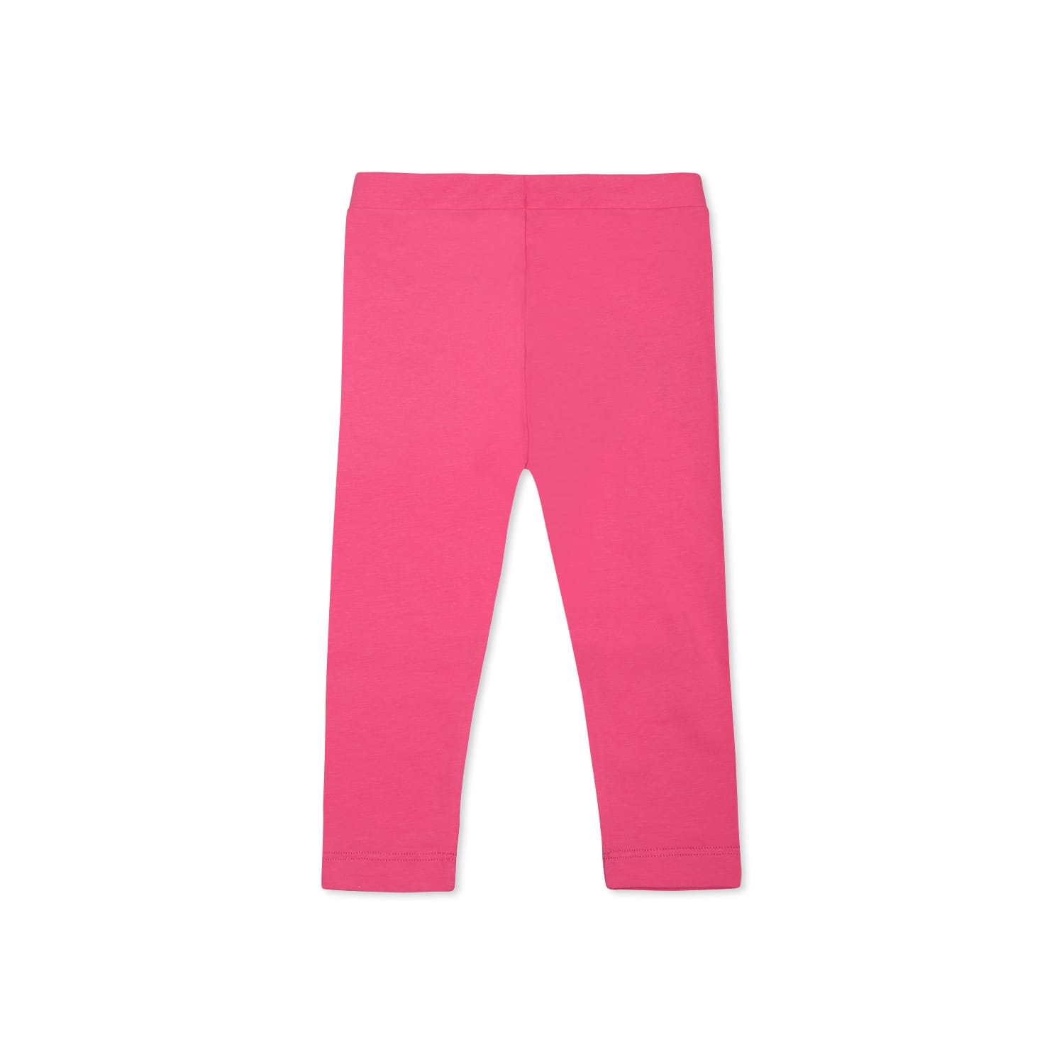 Moschino Fuchsia Legging For Baby Girl With Teddy Bear In Fuchsia