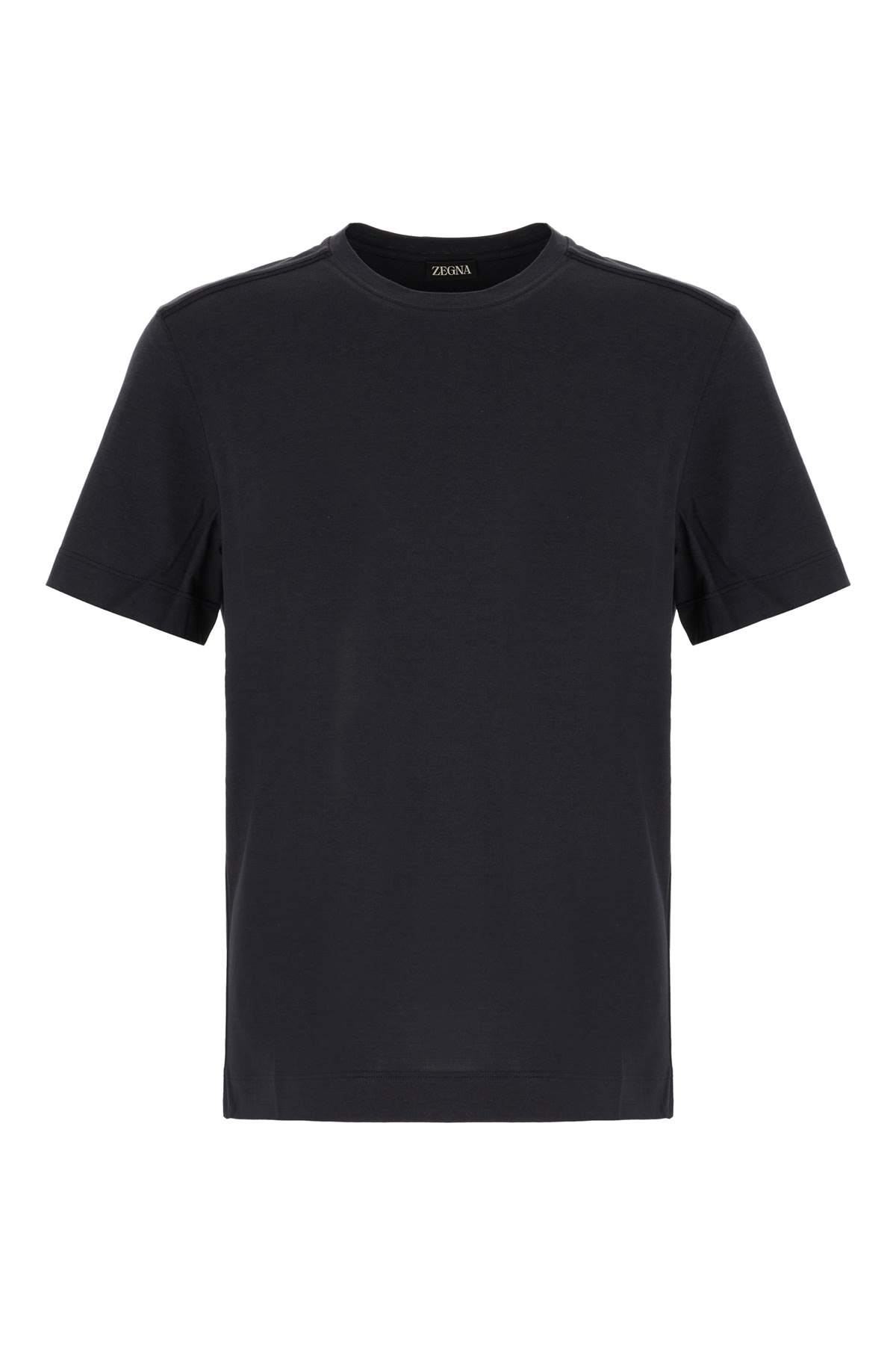 Charcoal Silk Blend T-shirt