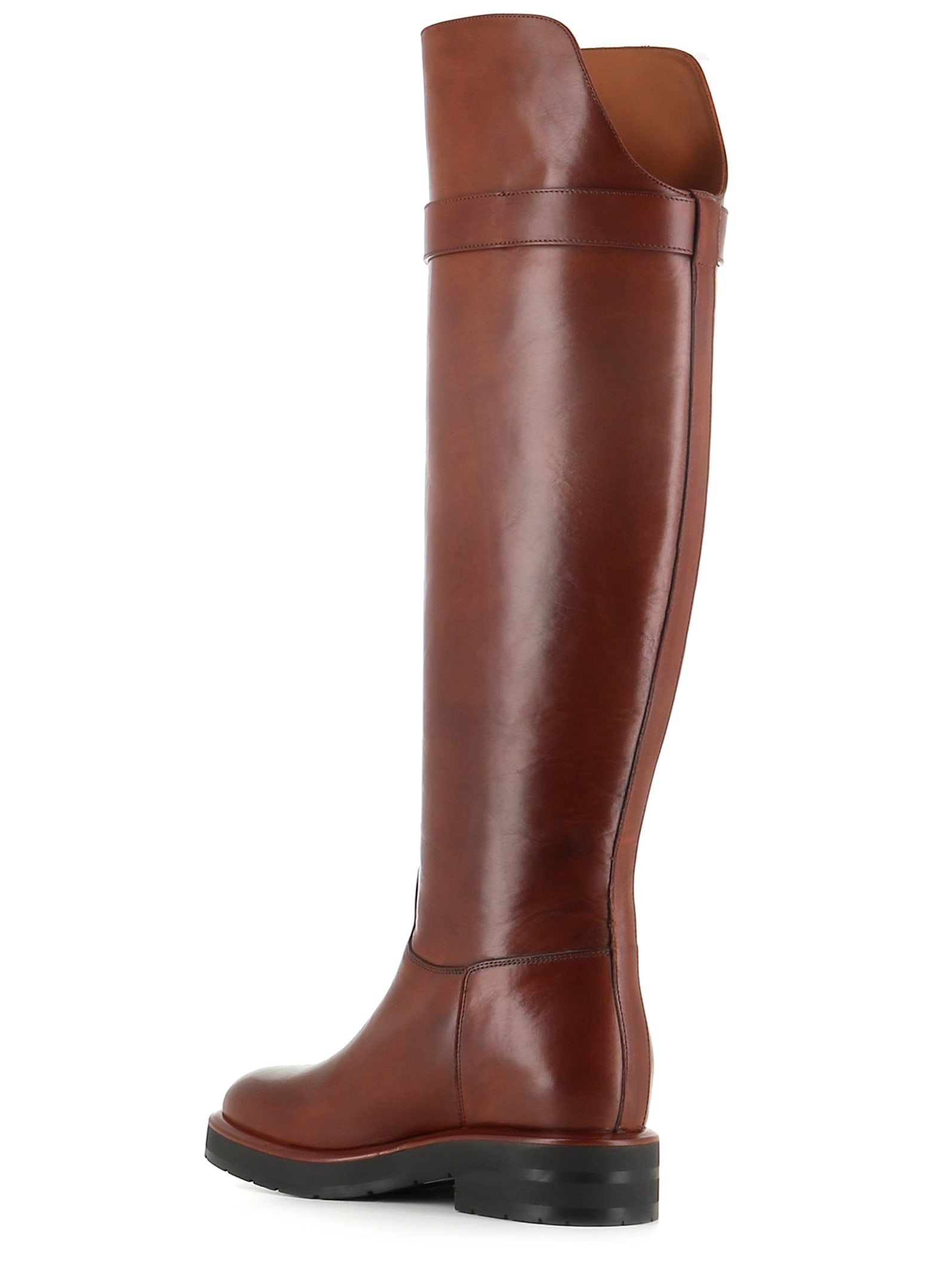 Shop Chloé Boot Coddington In Cognac