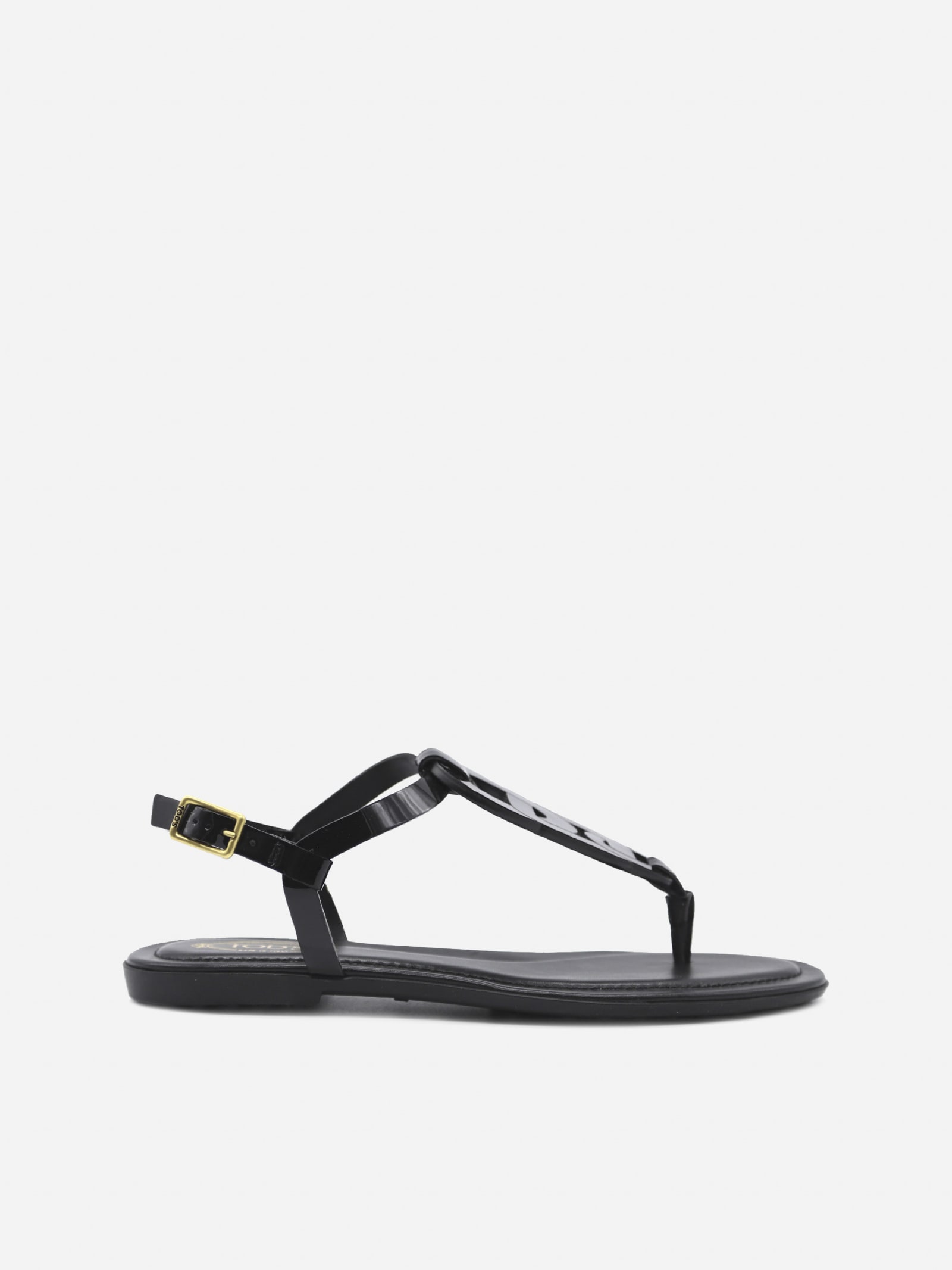 Tods Sandals With Upper Detail Made Of Leather