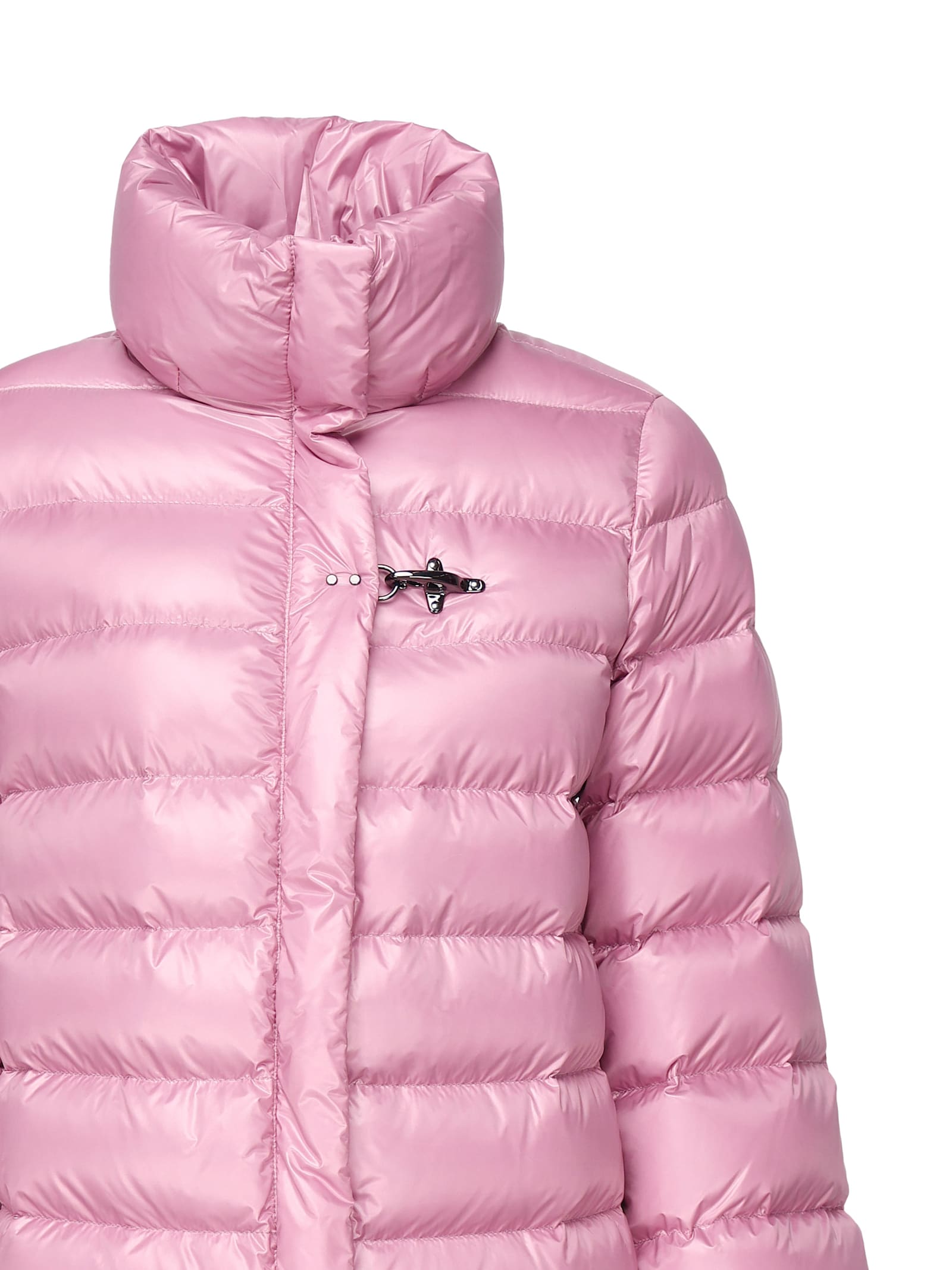 Fay Nylon Padded Jacket In Lingerie