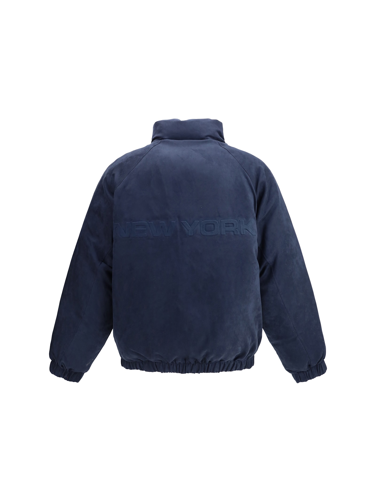 Emporio Armani Reversible Jacket From Capsule Collection New York In Blue
