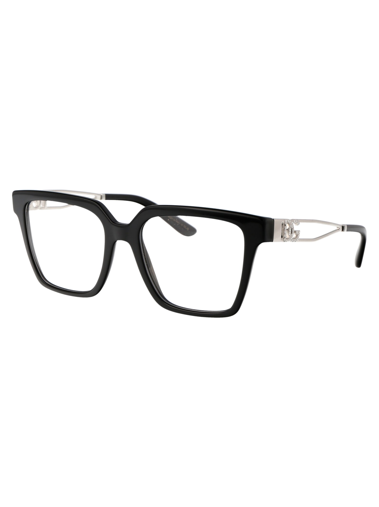 Shop Dolce &amp; Gabbana Eyewear 0dg3376b Glasses In 501 Black