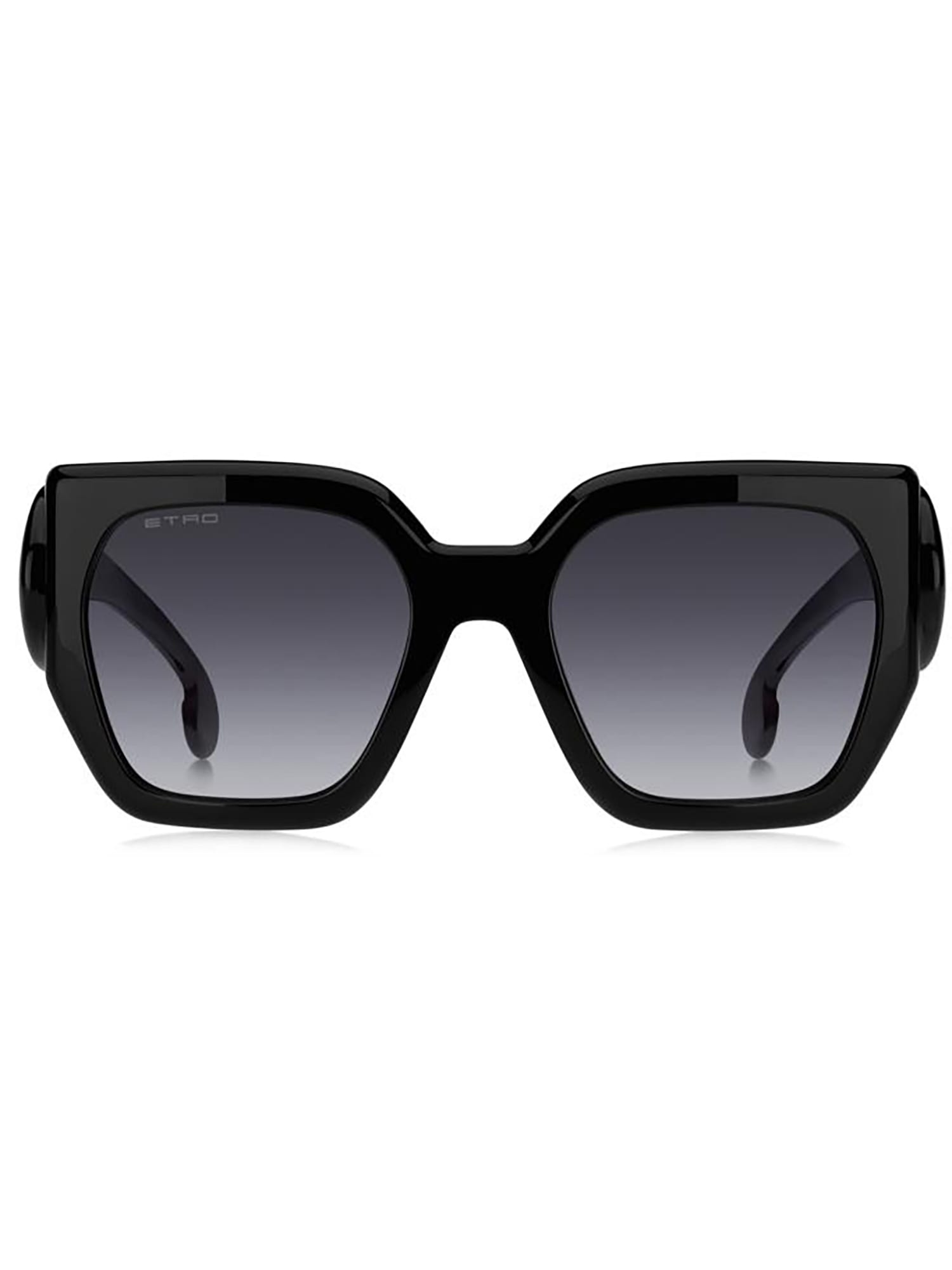 Shop Etro 0054/s Sunglasses In O Black