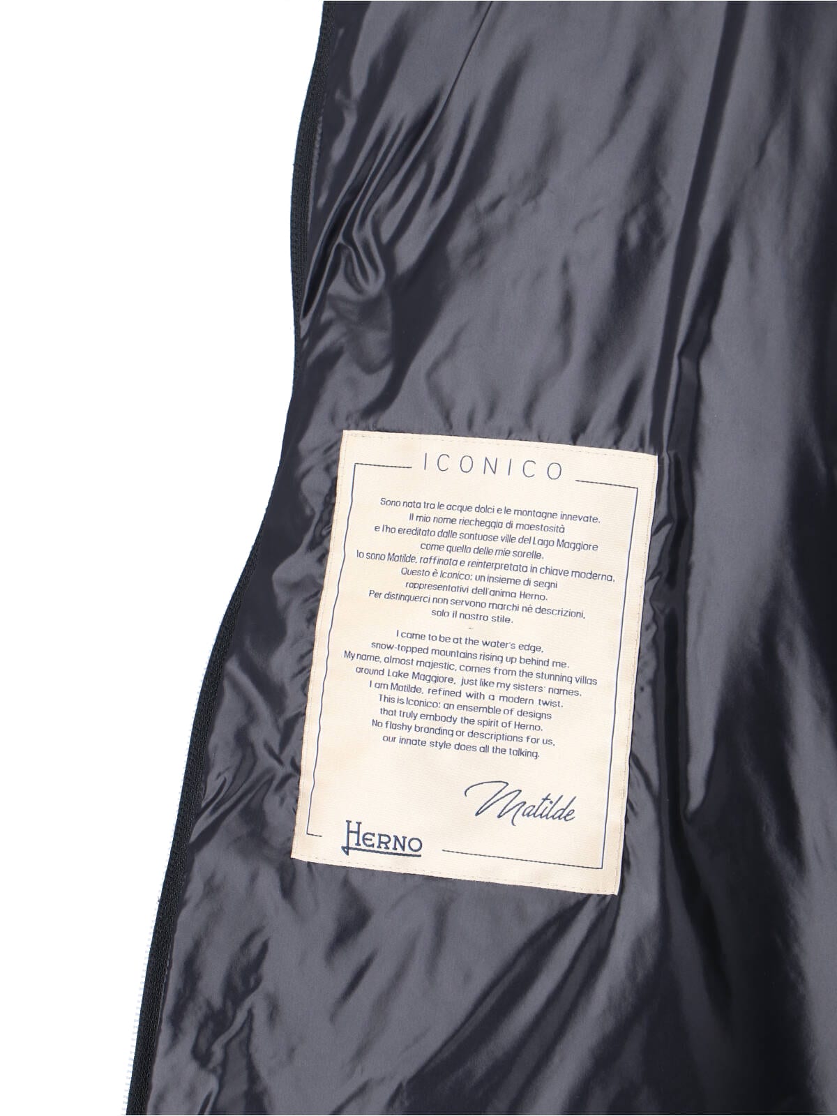 Herno Juanita Jacket By Semicouture In Blue