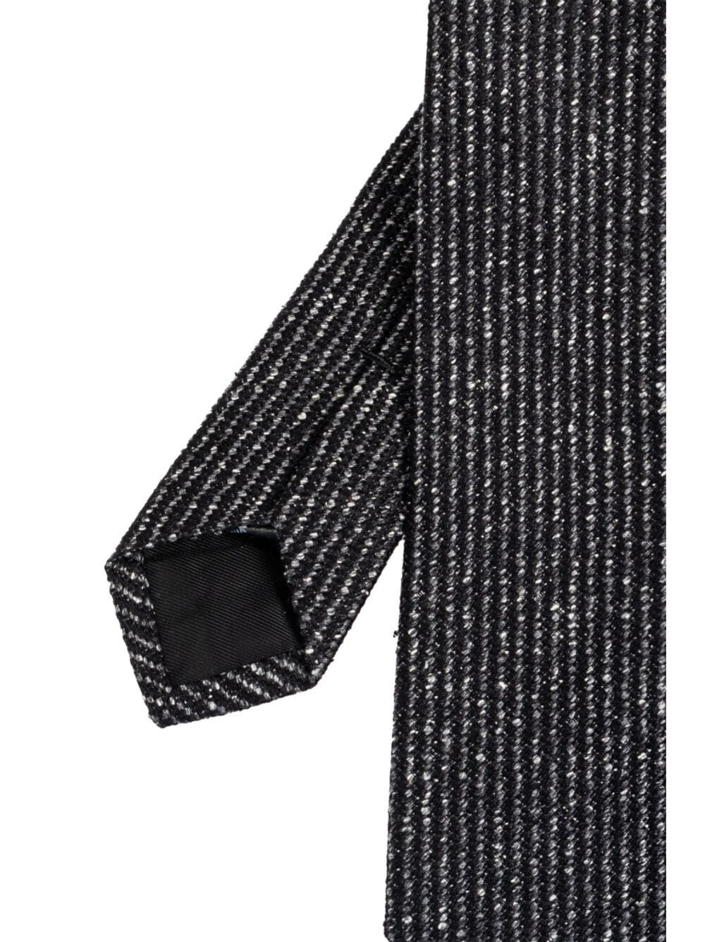 Shop Lanvin Tie 8x150 In Black