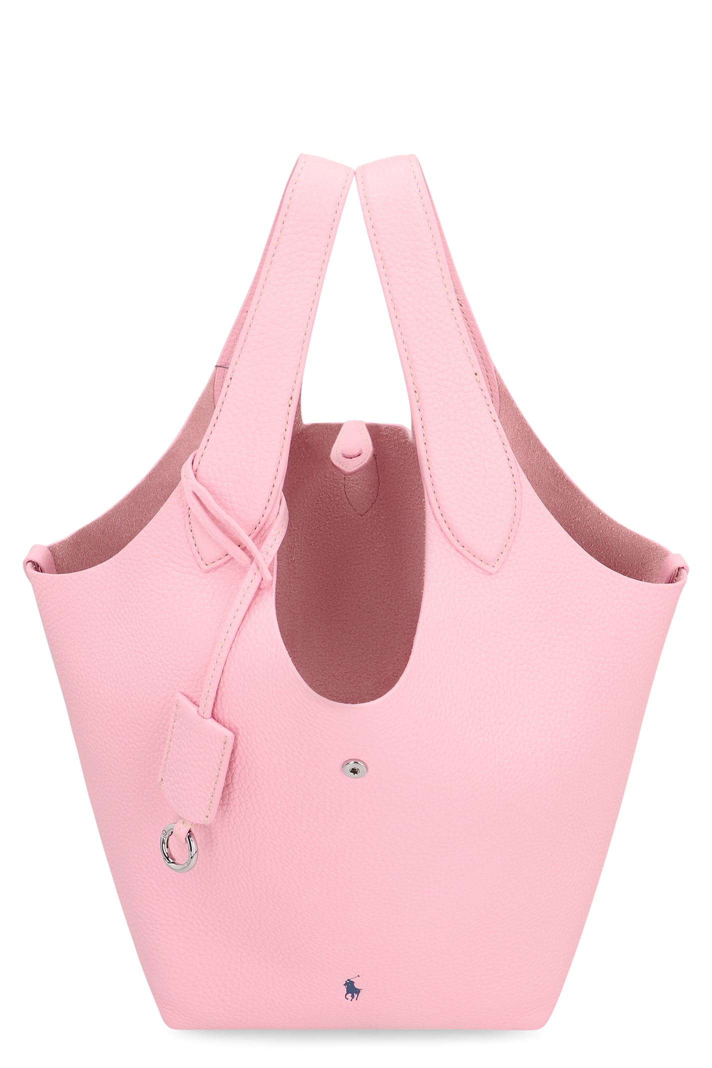 Polo Ralph Lauren Polo Play Leather Tote In Pink