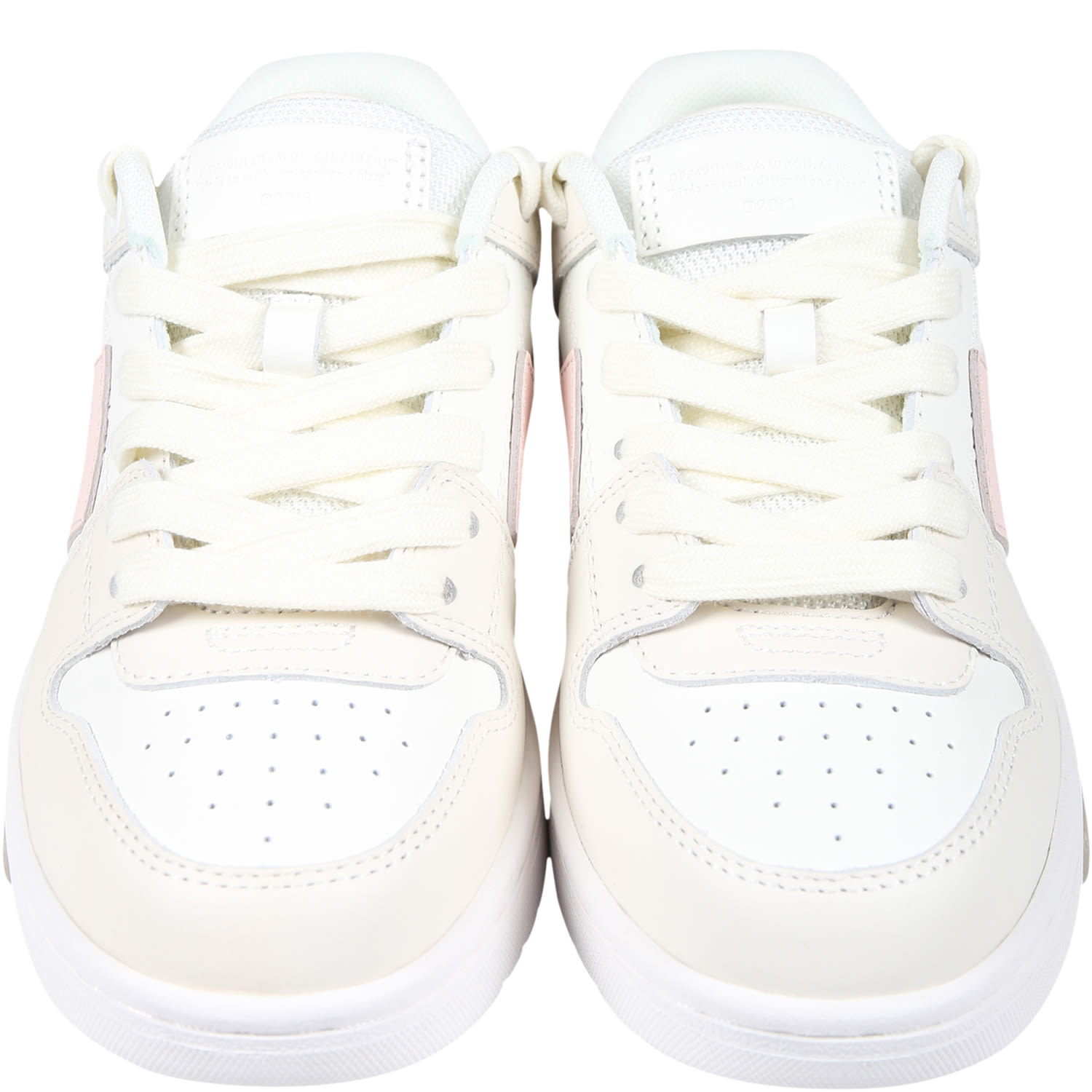 Shop Off-white White Sneakers For Girl With Arrows