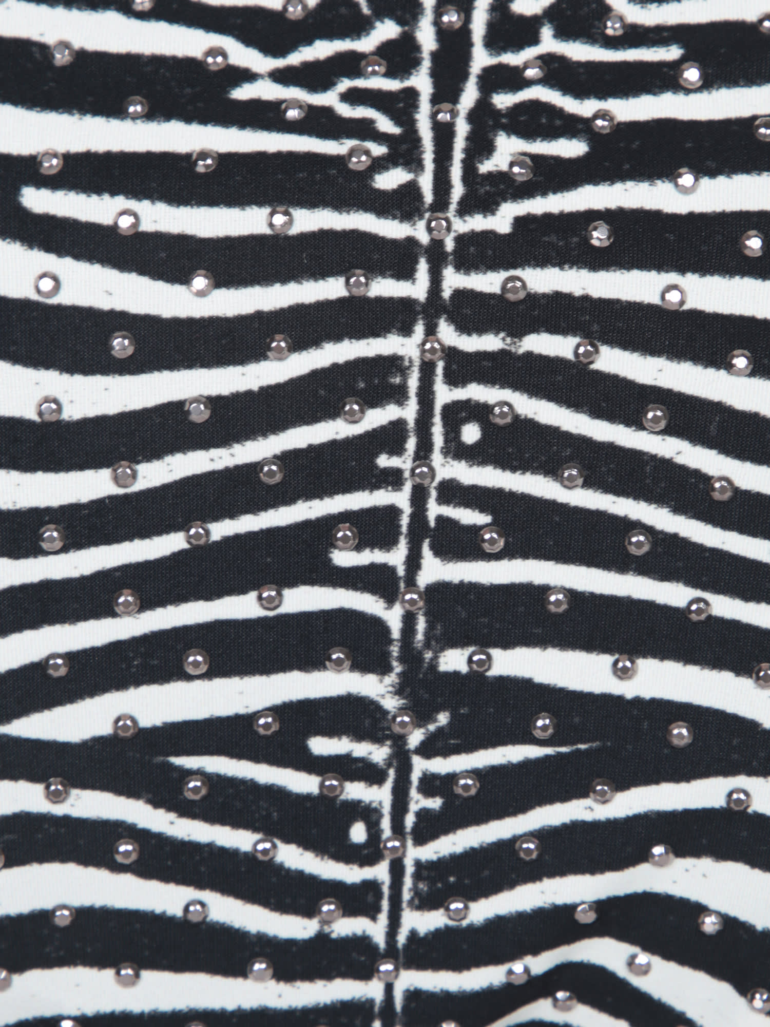 ROBERTO CAVALLI MINI ZEBRA BLACK AND WHITE BIKINI 