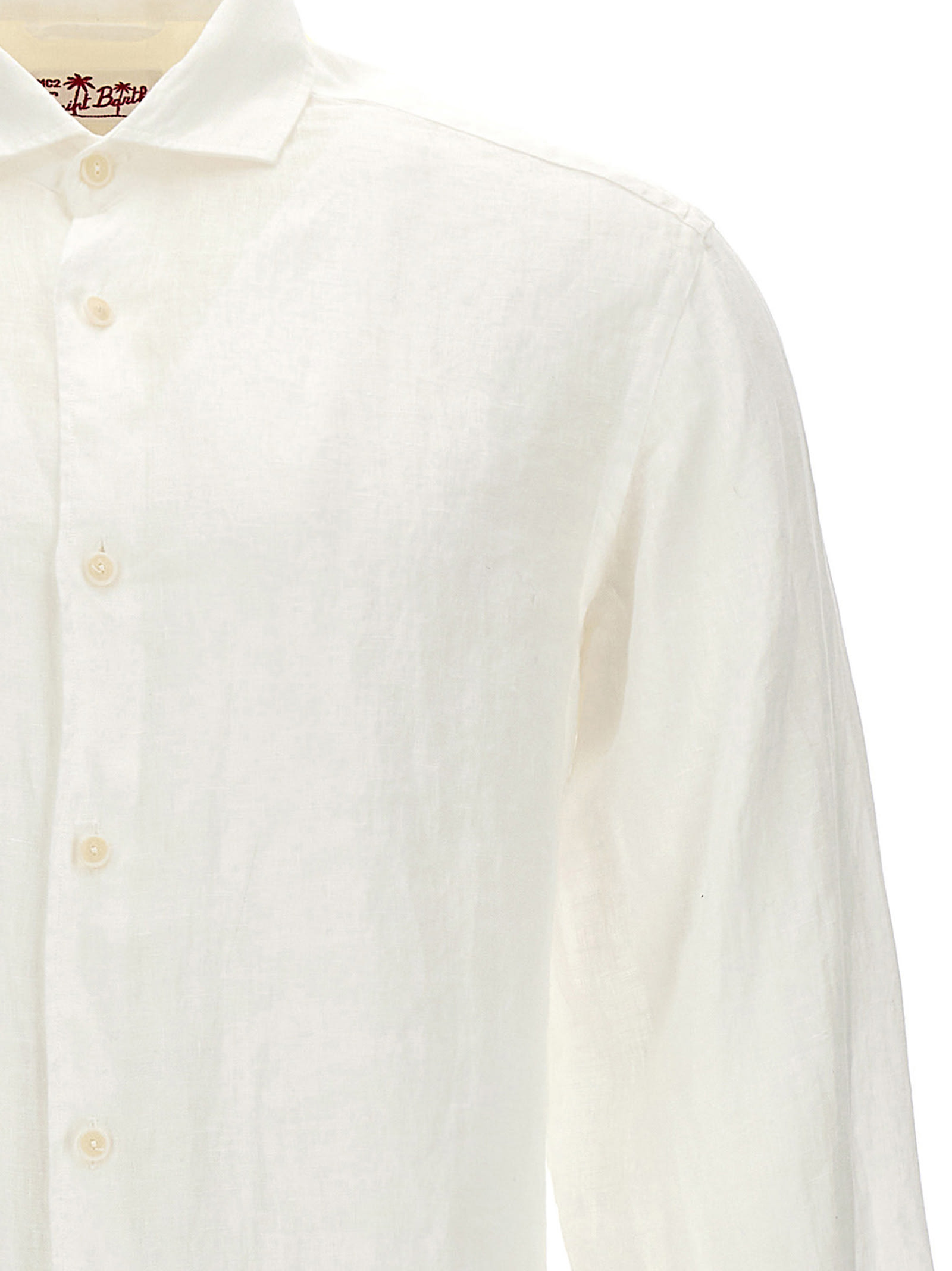 Shop Mc2 Saint Barth Domotics Shirt In White