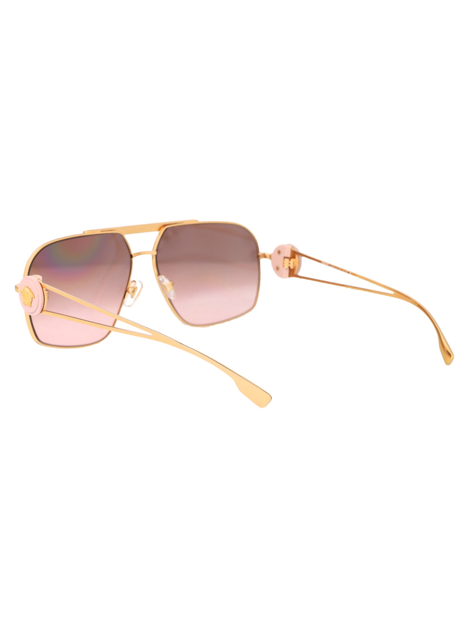 Shop Versace 0ve2269 Sunglasses In 10027e Gold