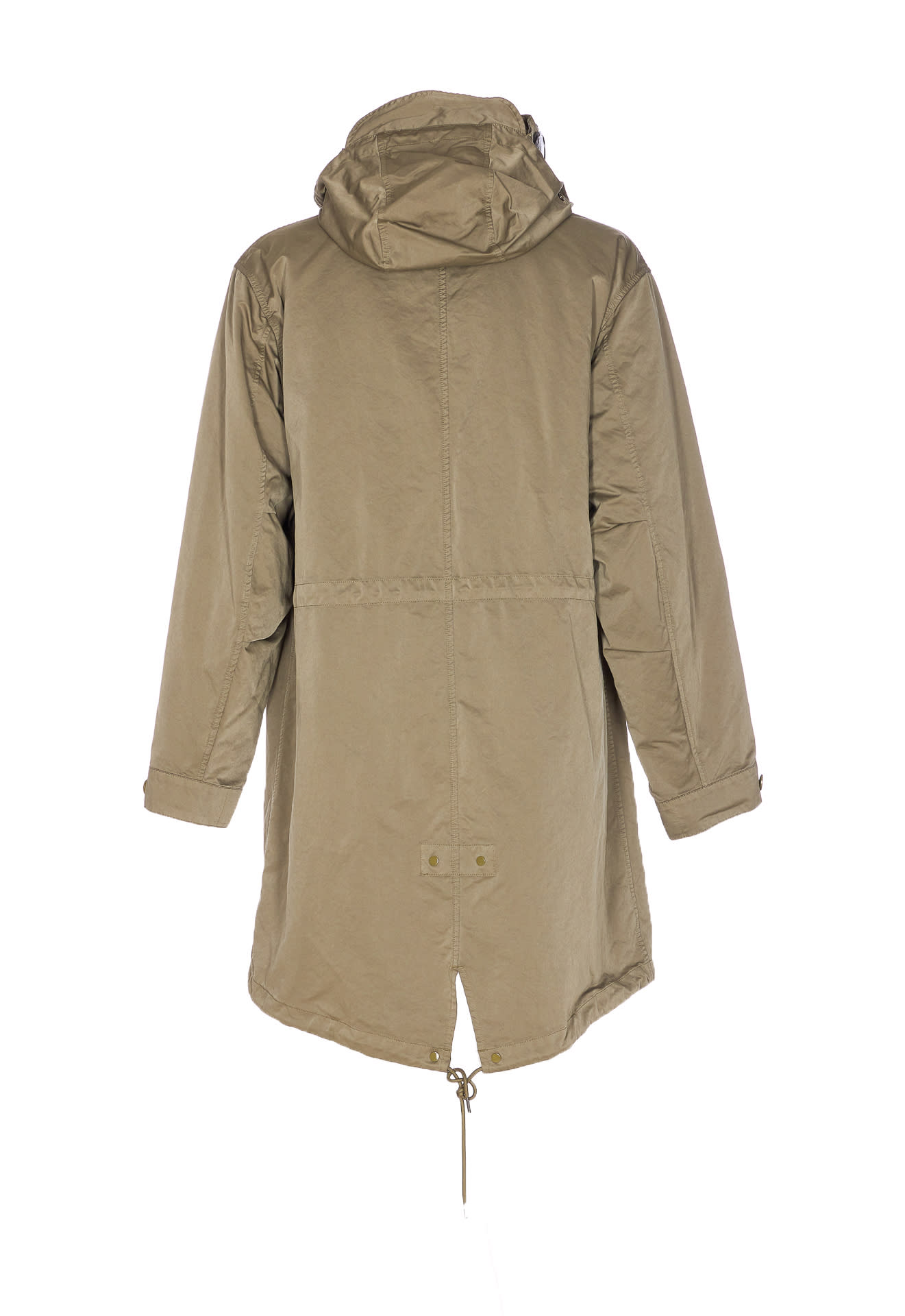 C.p. Company Medium Goggle Parka In Green