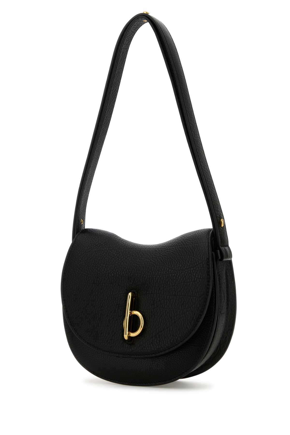 Burberry Women's Elegant Leather Bag For All Occasions In Black