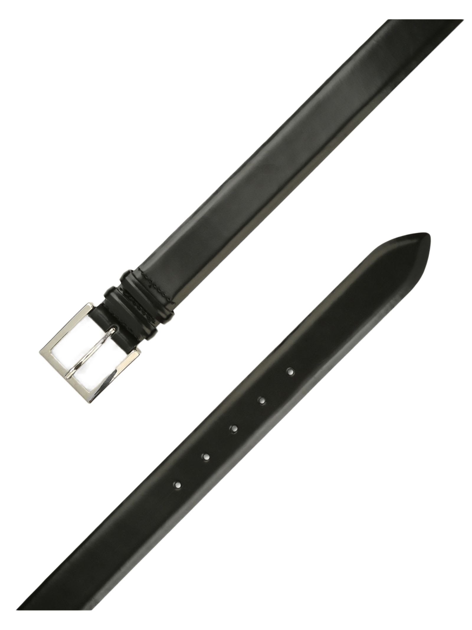 Orciani Cintura Classica Calf In Pelle In Black