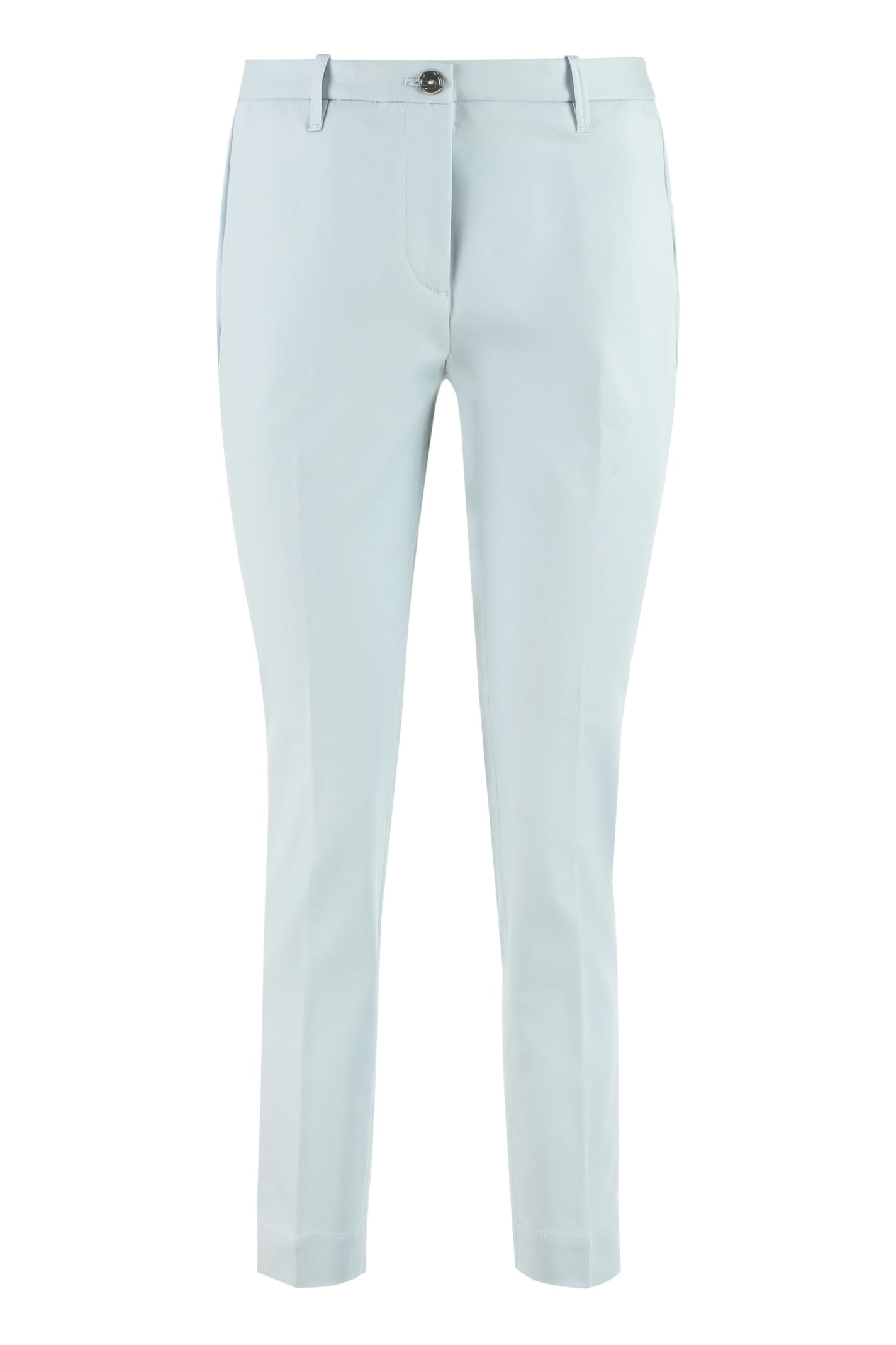 Nine in the Morning Breezy Stretch Cotton Chino Trousers