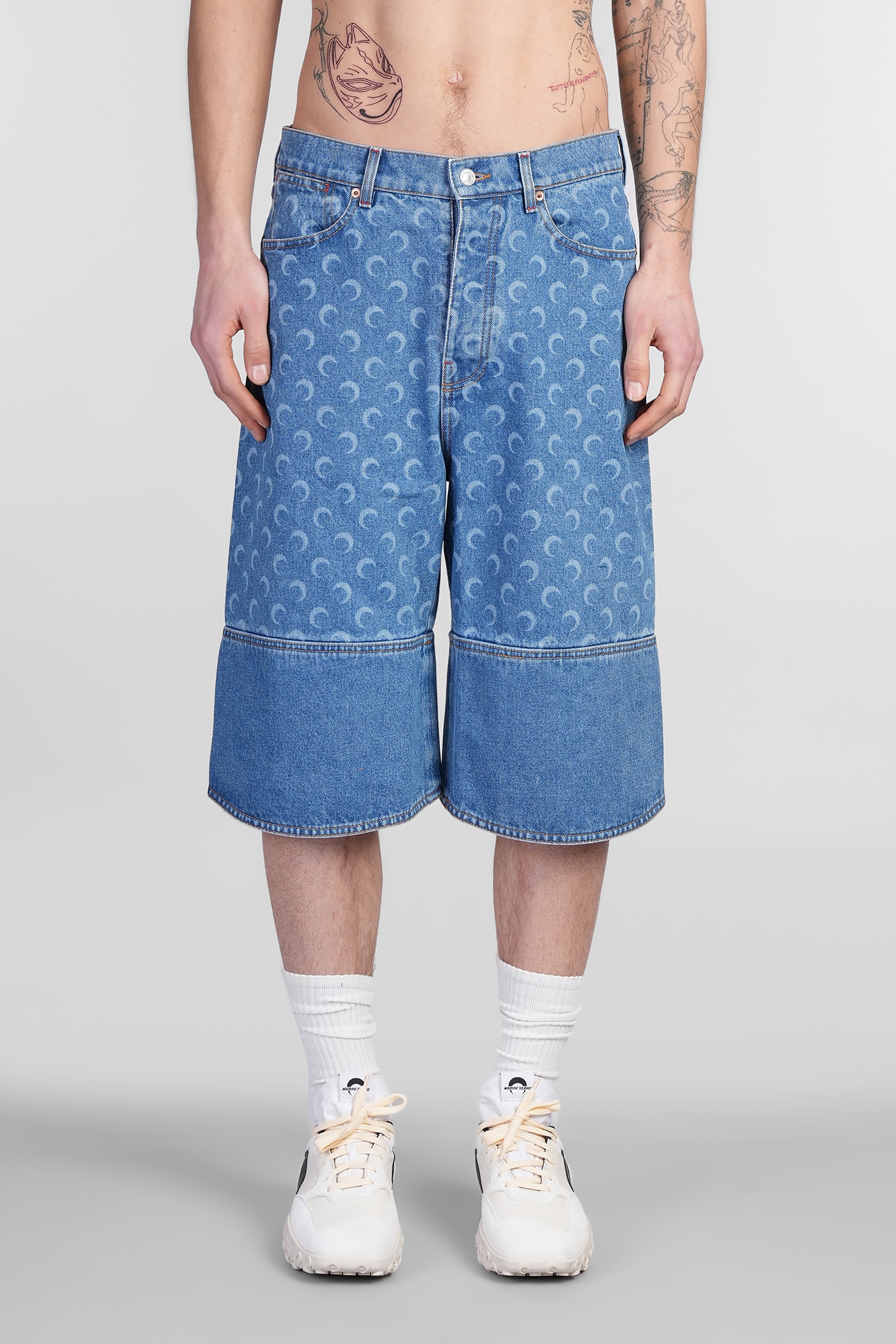 Shorts In Blue Denim