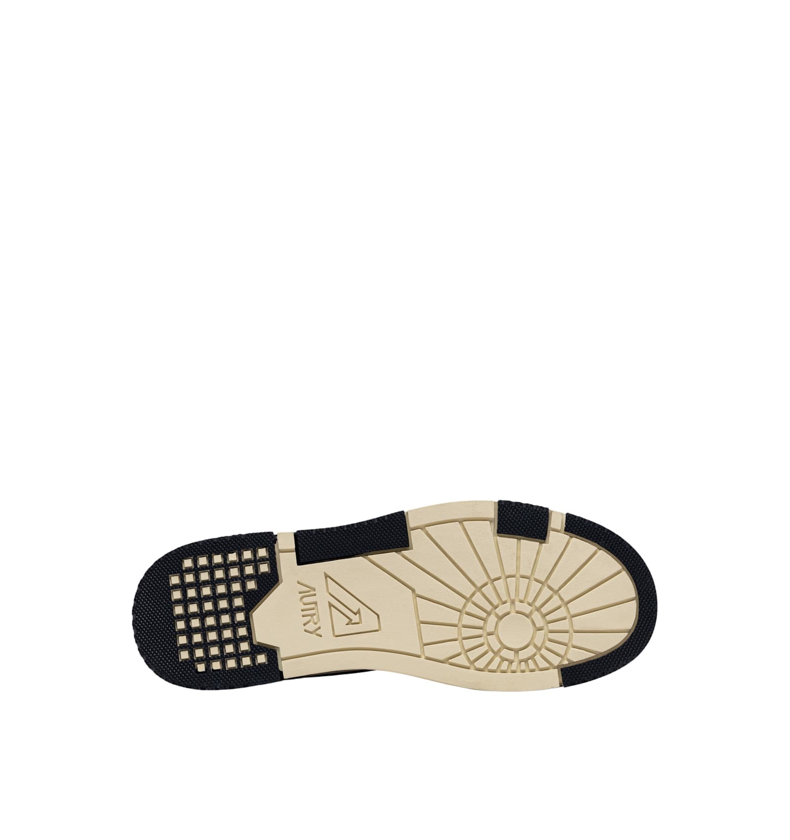 Autry Clc Low2clea Sue Wht Space Sneakers In Yellow
