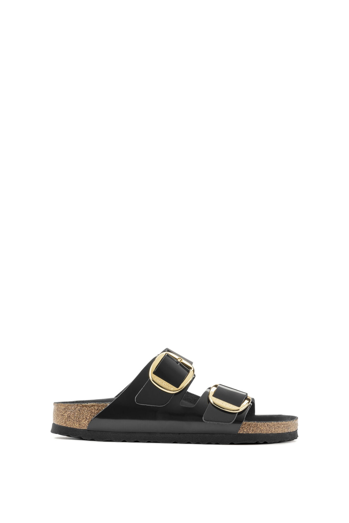 Shop Birkenstock Flat Sandal In Black