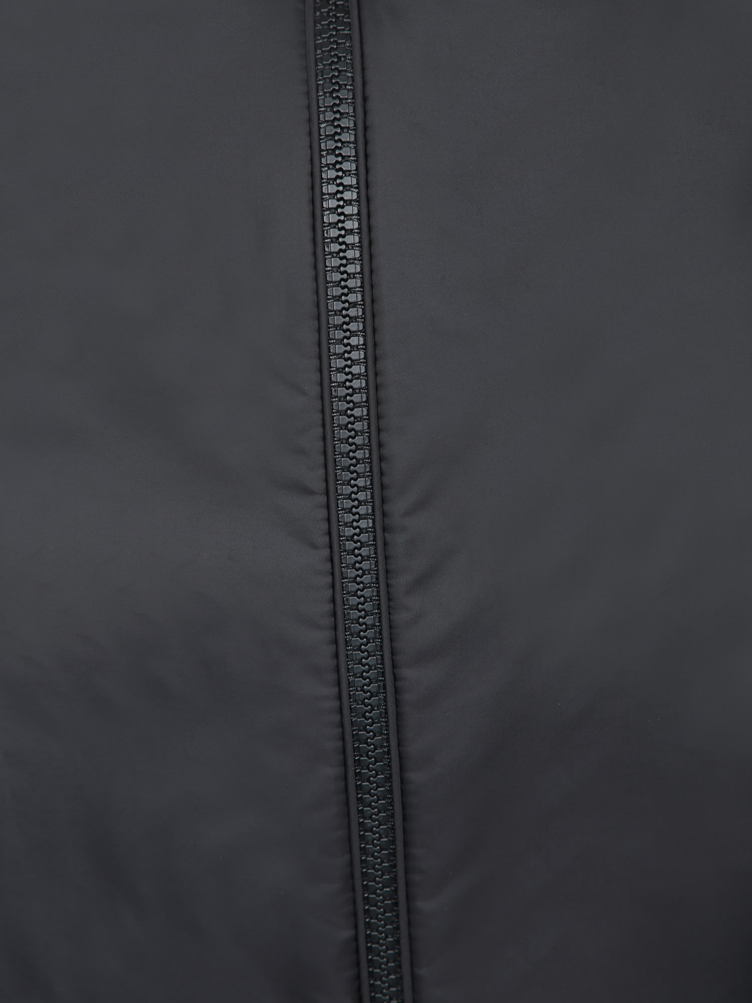 Moncler Polyester Windbreaker Fegeo With Hood And Elasticated Cuffs In Black