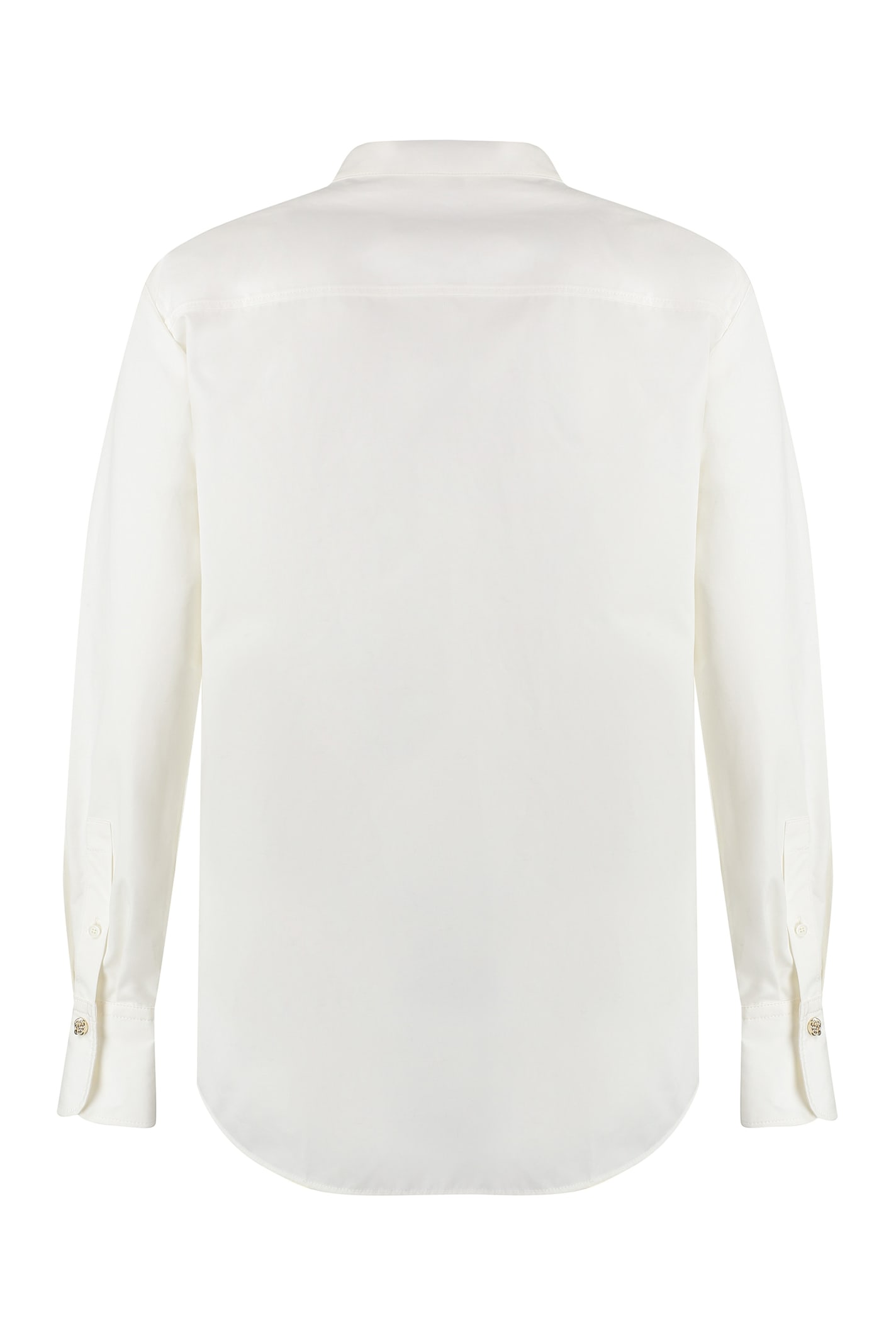Chloé Cotton Poplin Shirt In White
