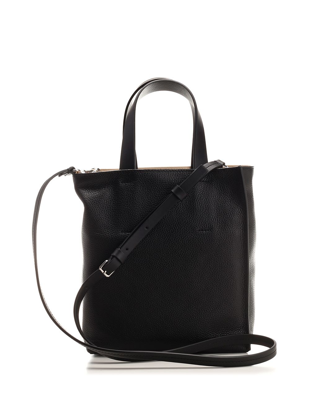 Shop Marni Museo Mini Tote Bag In Black