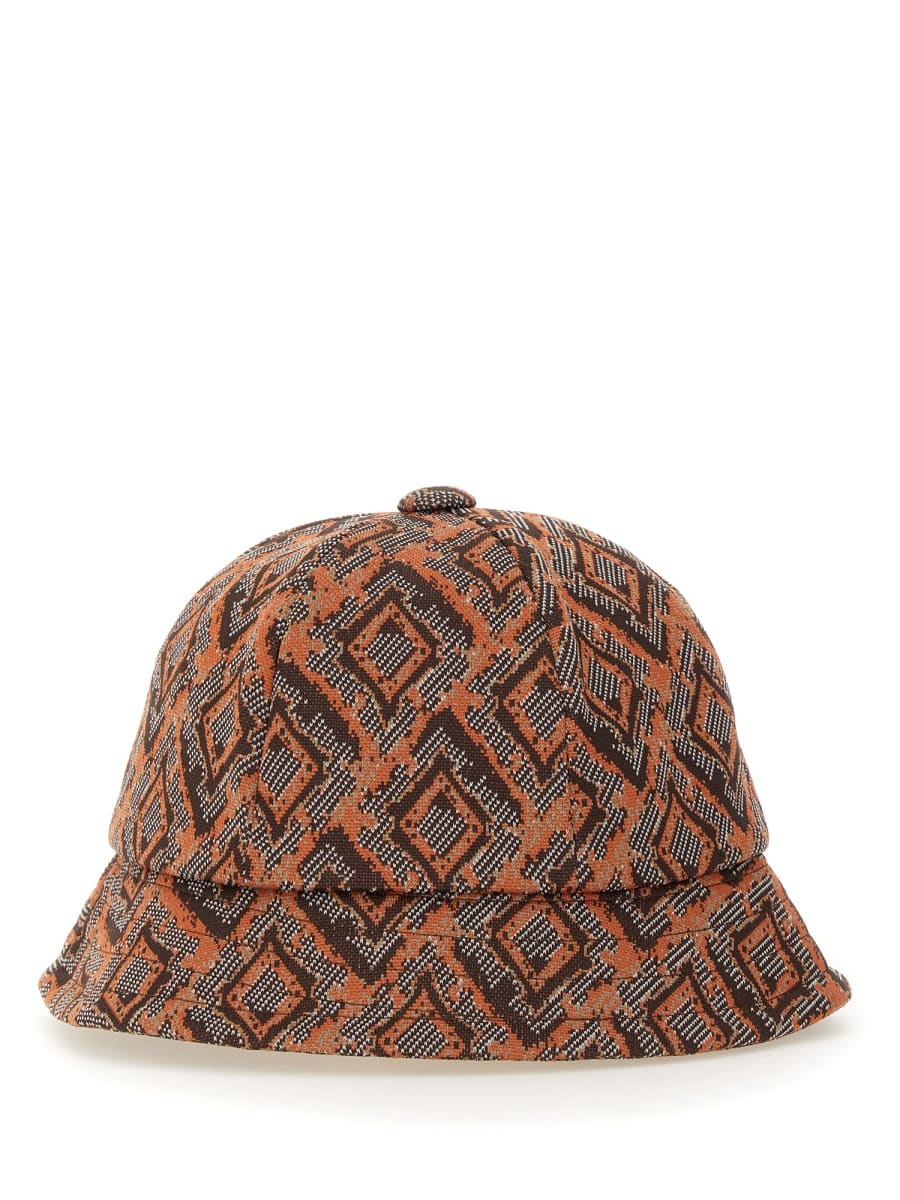 Shop Needles Hat With Print In Orange