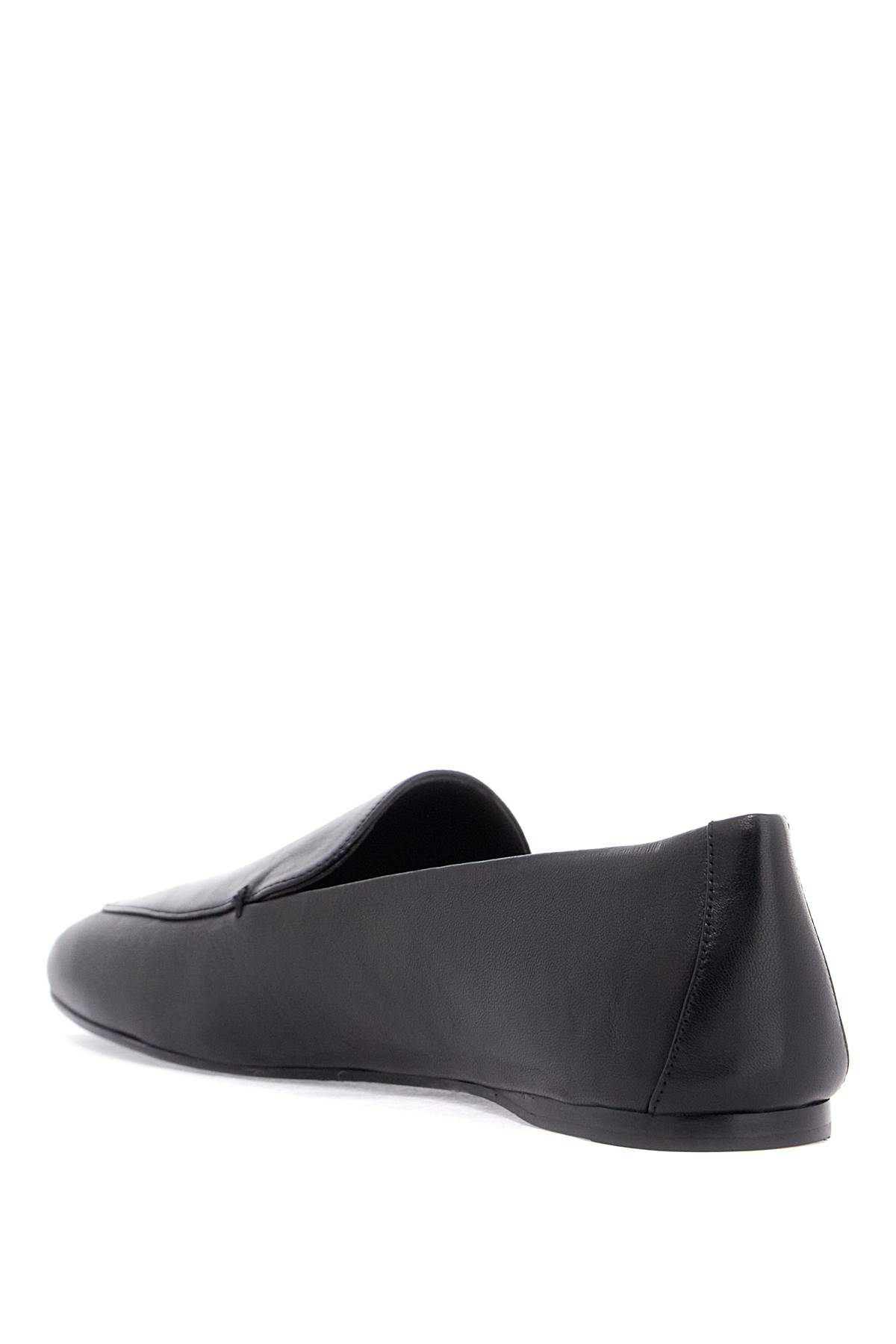 Khaite Black Nappa Leather Monroe Loafers In Black (black)
