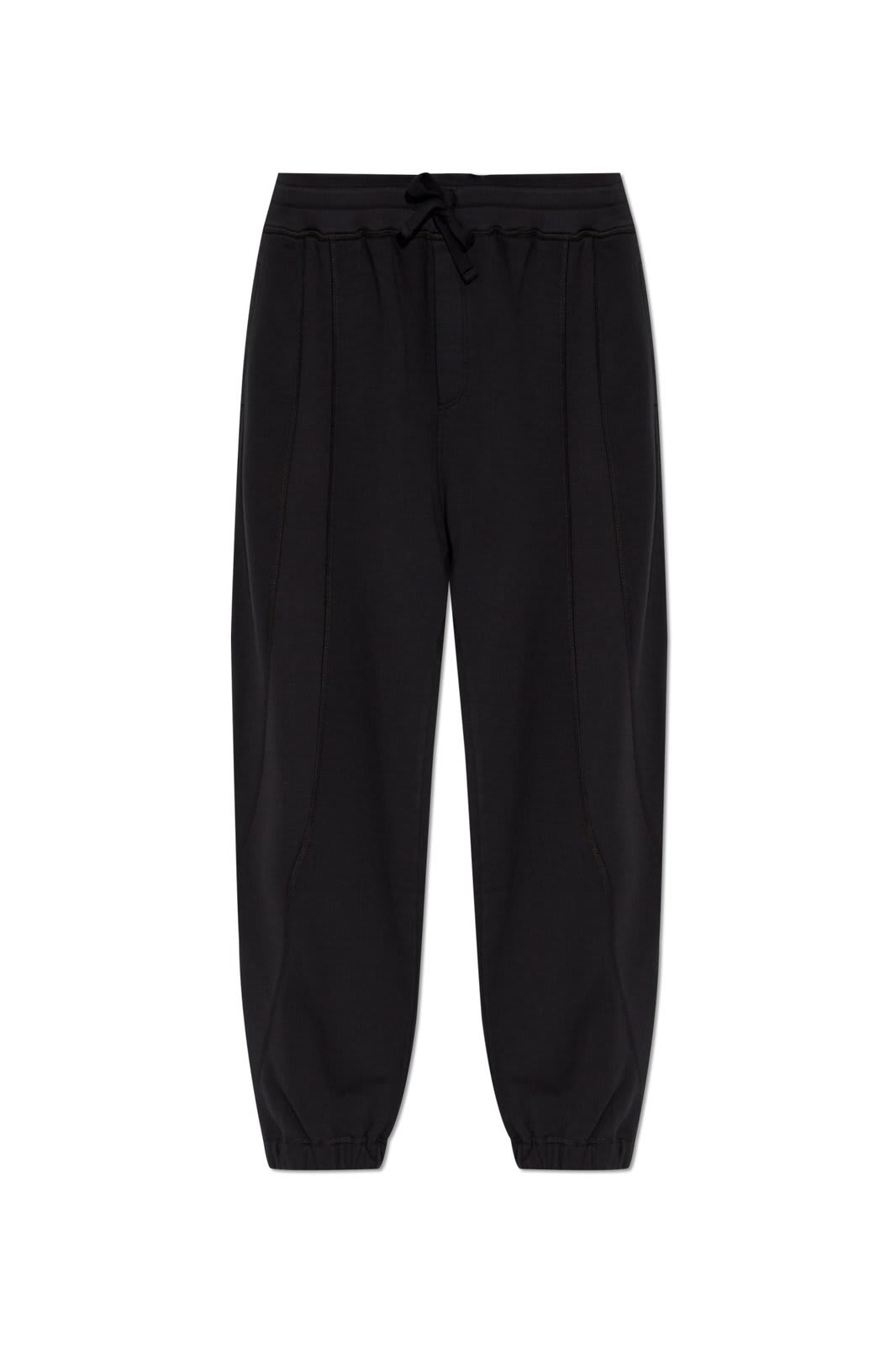 Shop Dolce & Gabbana Logo Printed Sweatpants In Nero