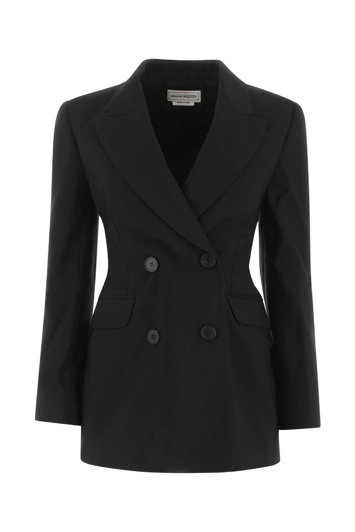 Alexander McQueen Black Wool Blazer