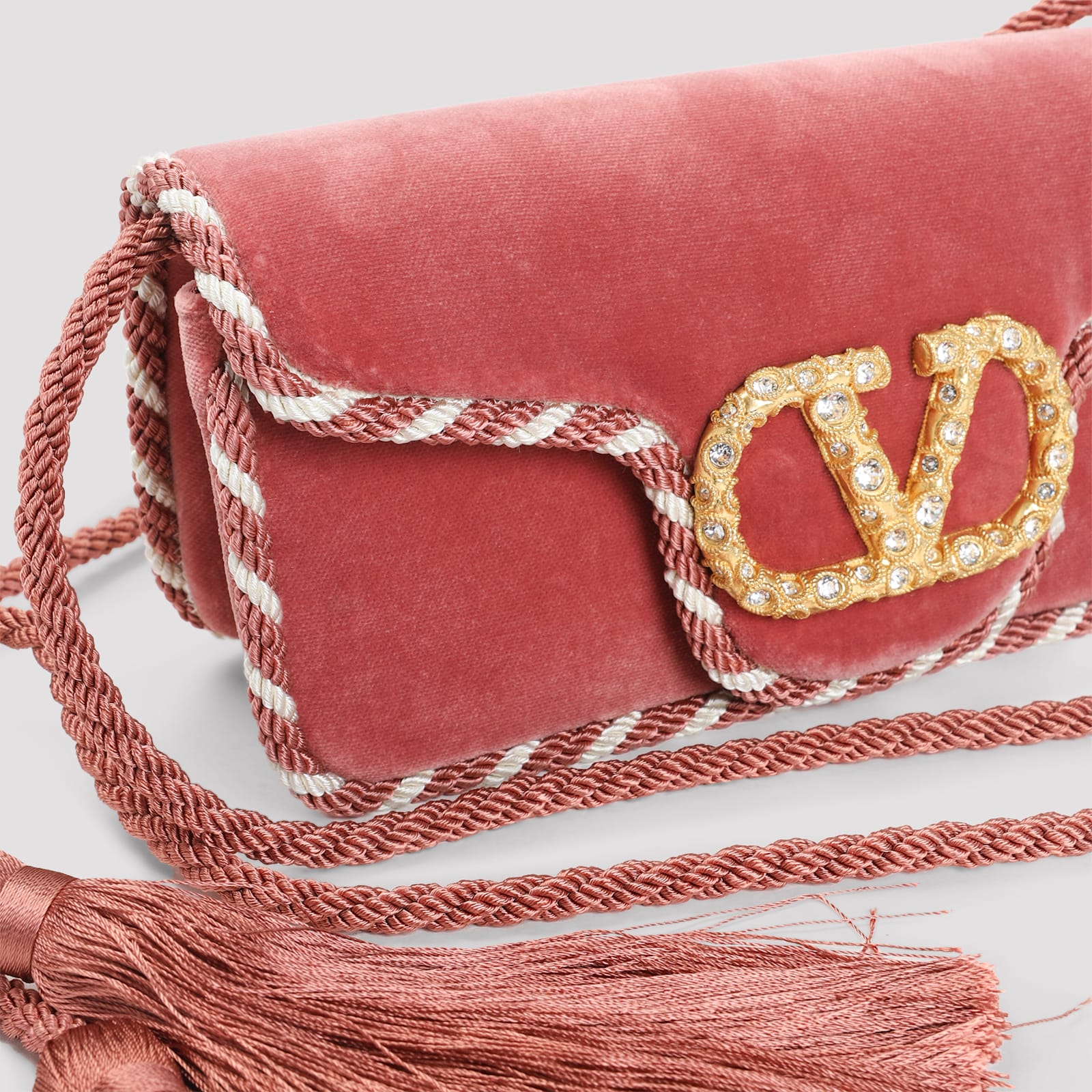 Valentino Handbag  Woman Color Pink In Brown