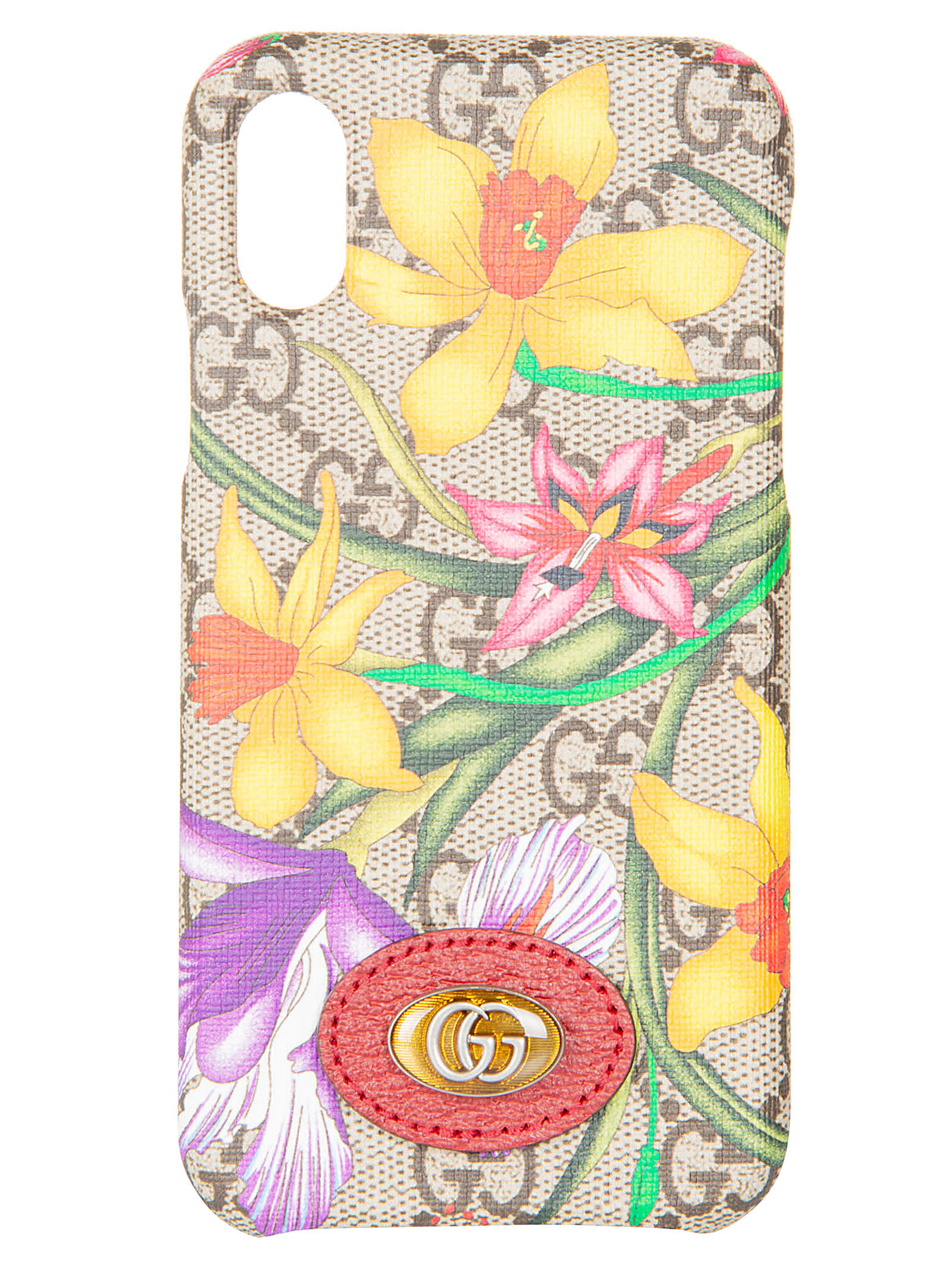 GUCCI FLORAL PRINTED IPHONE X/XS CASE,11247656