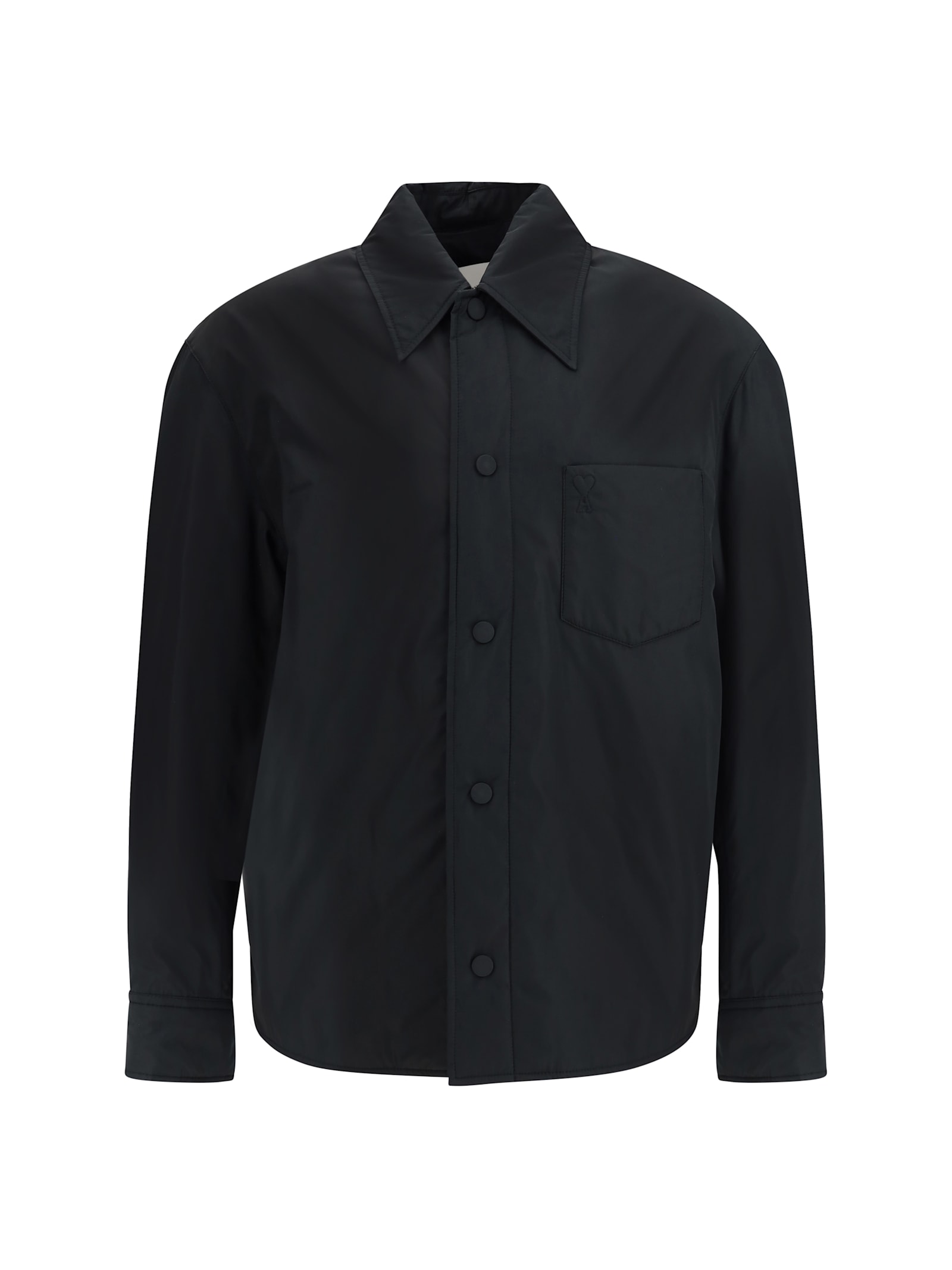 Ami Alexandre Mattiussi Ami De Coeur Padded Taffeta Jacket Ami Alexandre Mattiussi Ami De Coeur Padded Taffeta Jacket