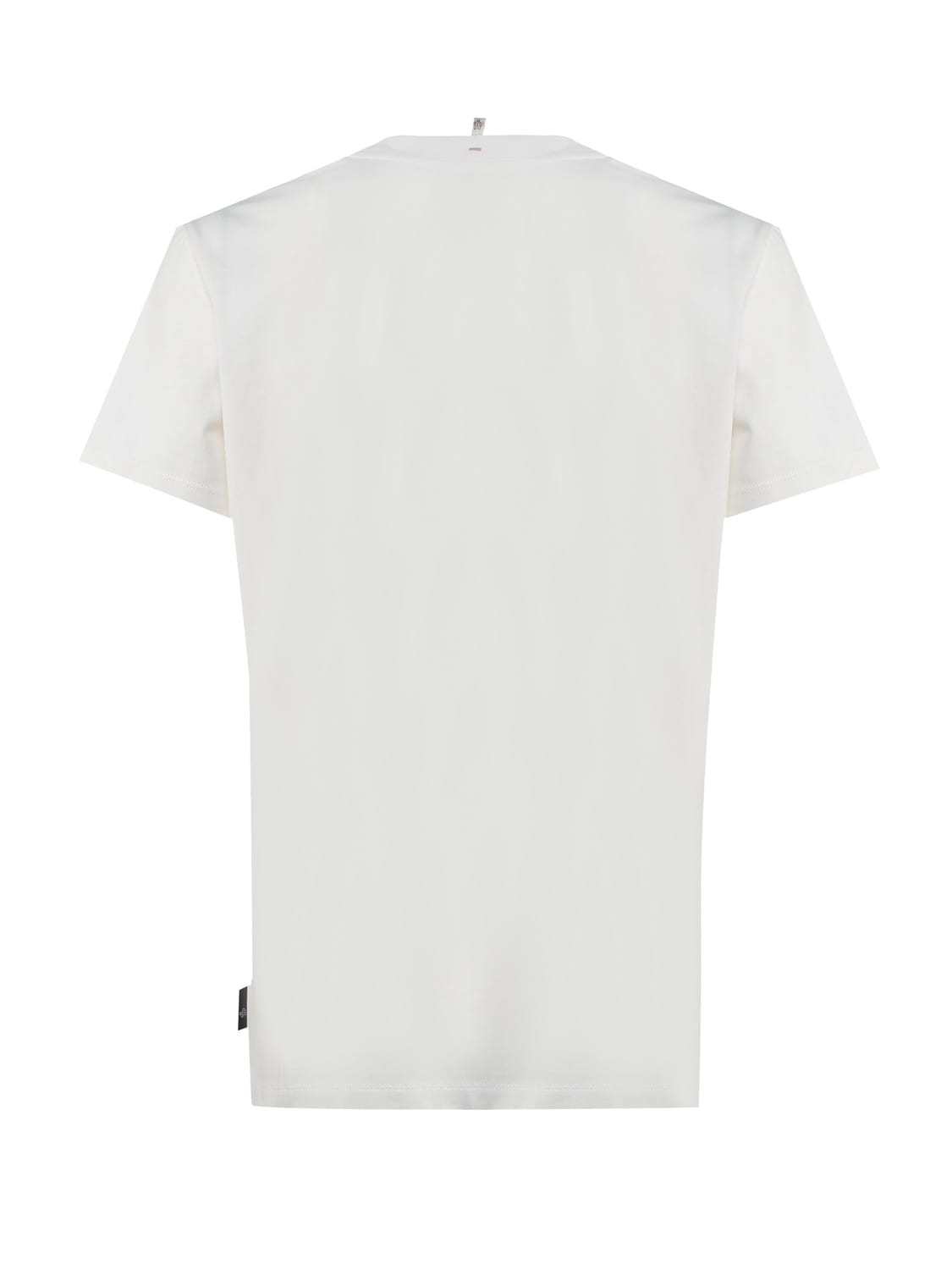 Shop Moncler T-shirt In Cotton Grenoble In Snow