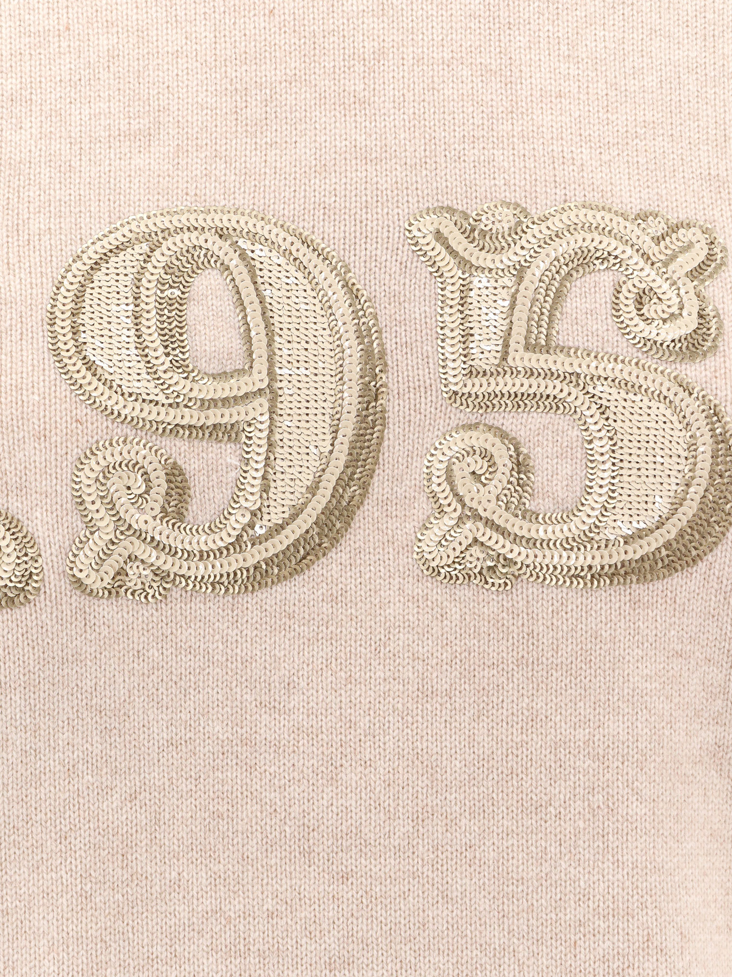 Max Mara Wool And Cashmere Sweater With 1951 Motif