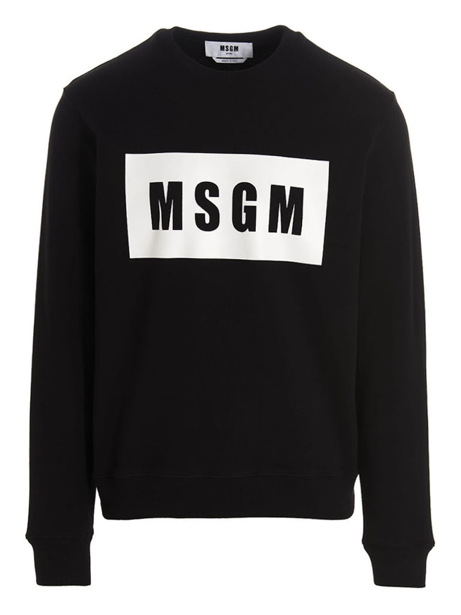 MSGM logo Box Sweatshirt
