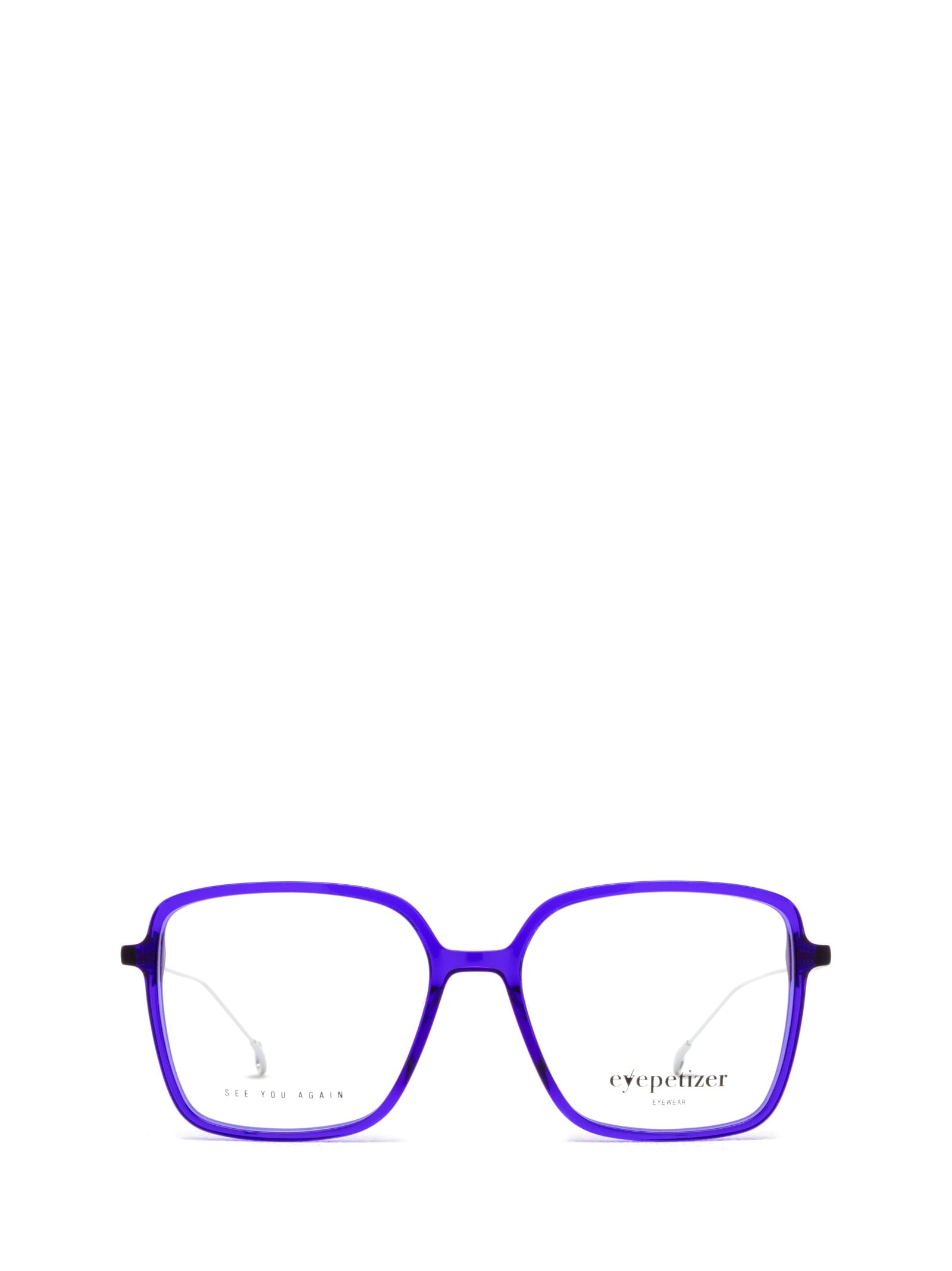 Shop Eyepetizer Quovadis Violet Glasses