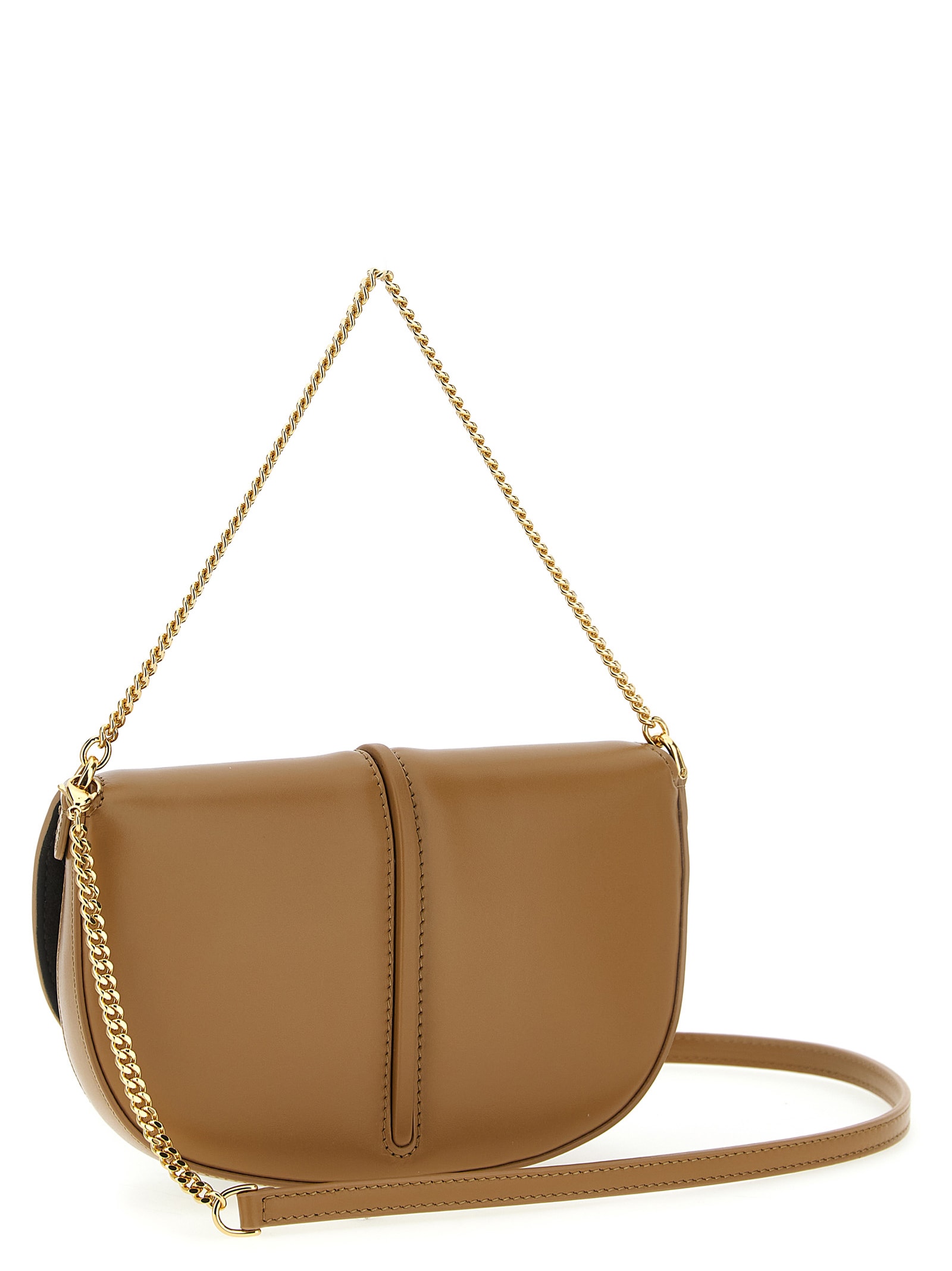 Fendi Graphy Wallet On Chain In Brown